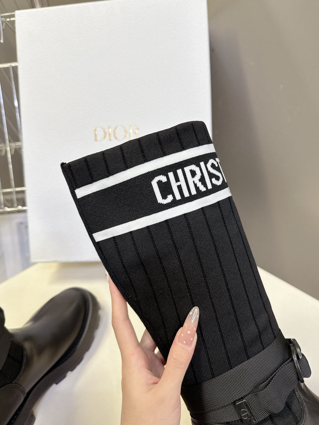 Dior Autumn/Winter Knight Knee-High Boots
