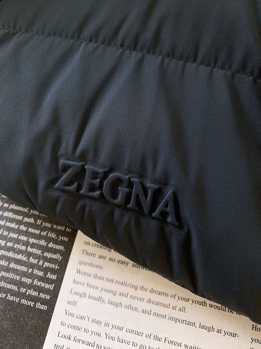 Zegna Spliced Down Puffer Jacket – 2025FW