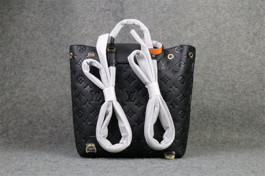 LV BACKPACK MONTSOURIS EMPREINTE BLACK
