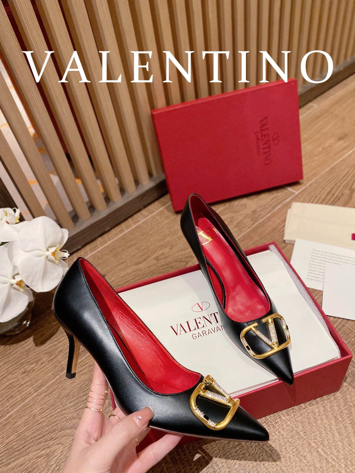 Valentino VLogo Signature Crystal Pumps – 2022 Collection