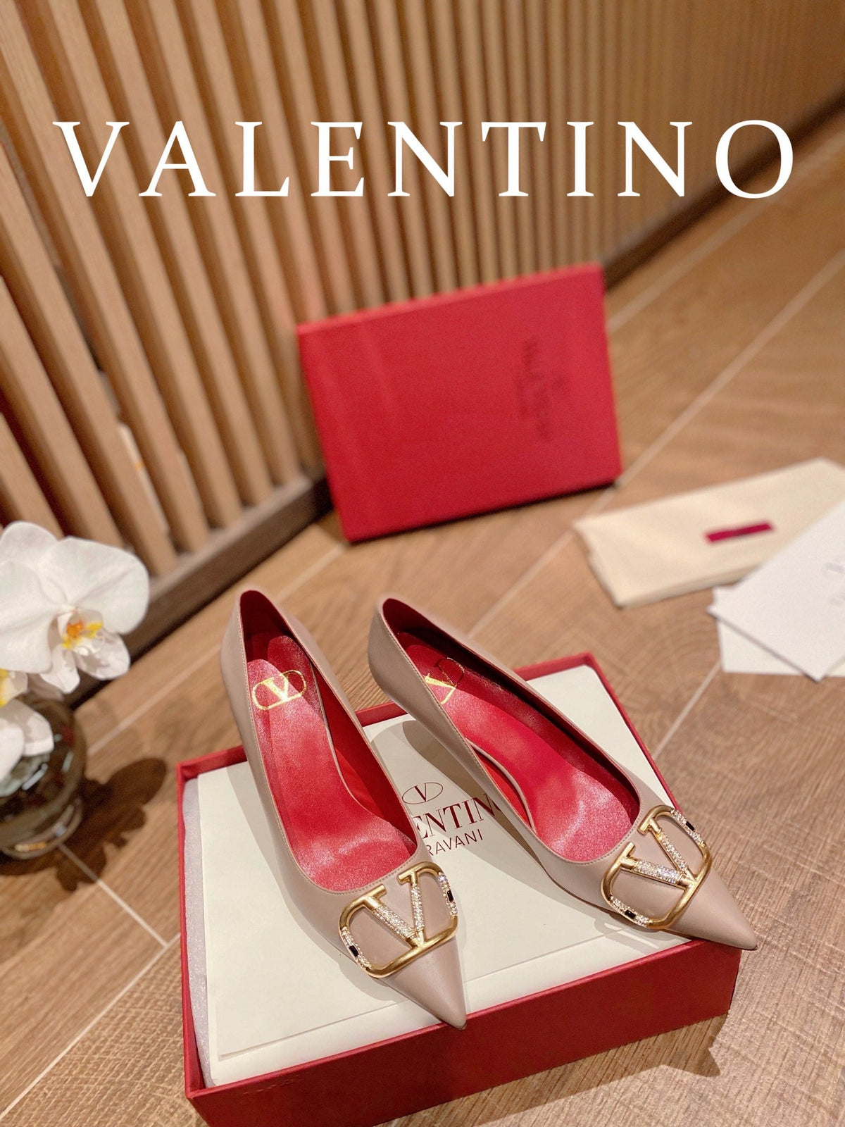 Valentino VLogo Signature Crystal Pumps – 2022 Collection