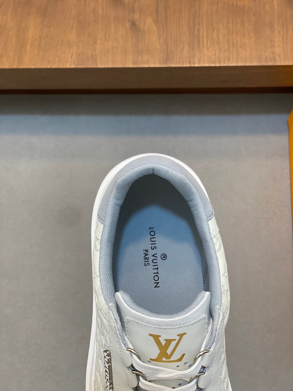Louis Vuitton Embossed Calfskin Sneakers