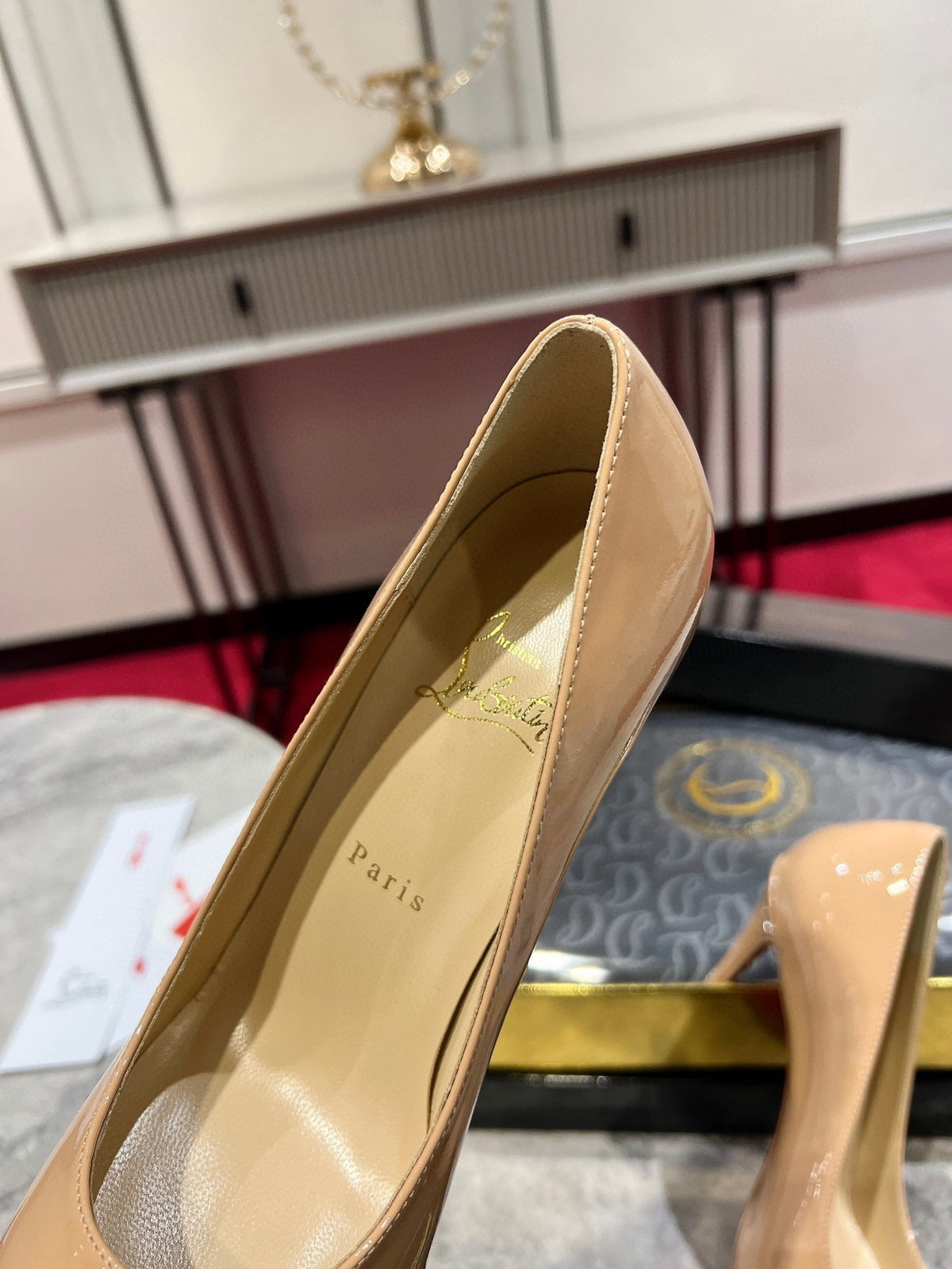 Christian Louboutin Classic Kate Patent Pumps