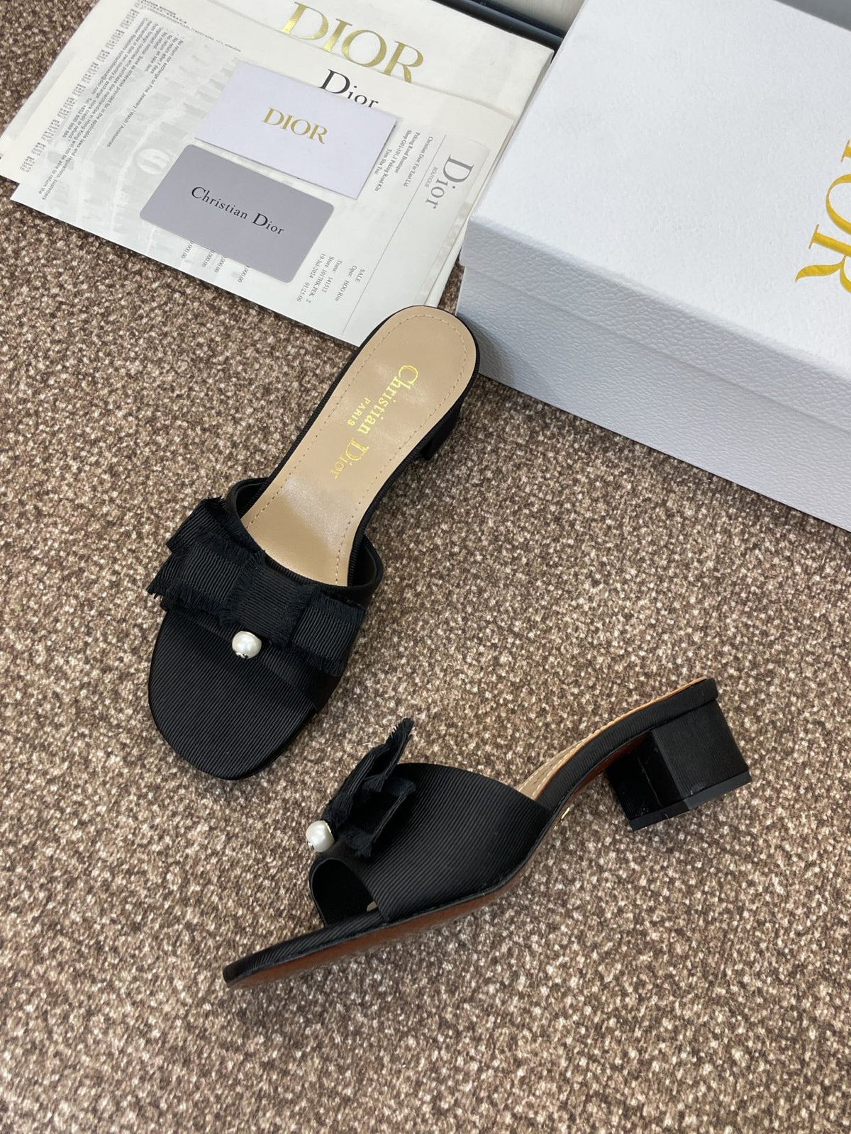 Dior J'Adior Adiorble Tassel Peep-Toe Heeled Sandals – 2025 Spring/Summer Collection