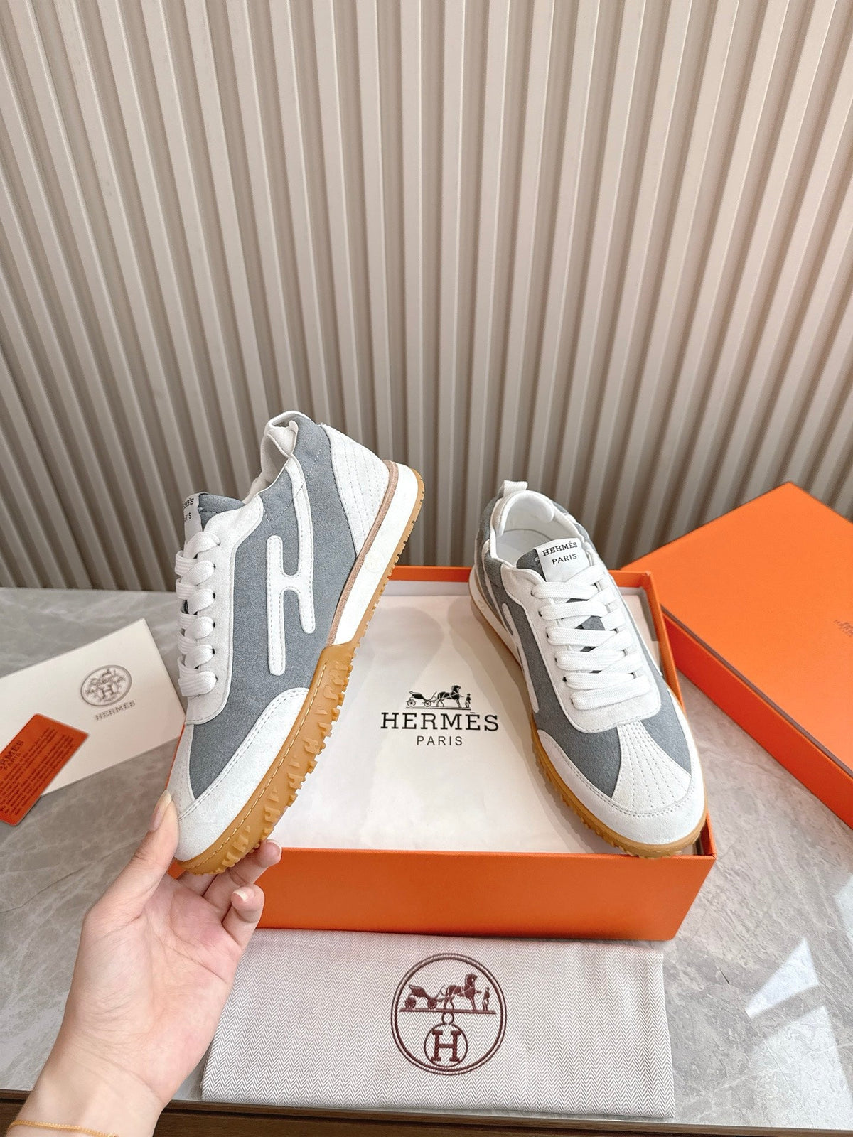 Hermès Jet Series German Training Sneakers