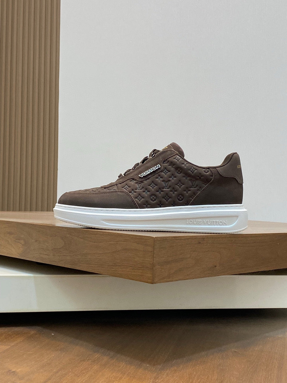 Louis Vuitton Embossed Calfskin Sneakers