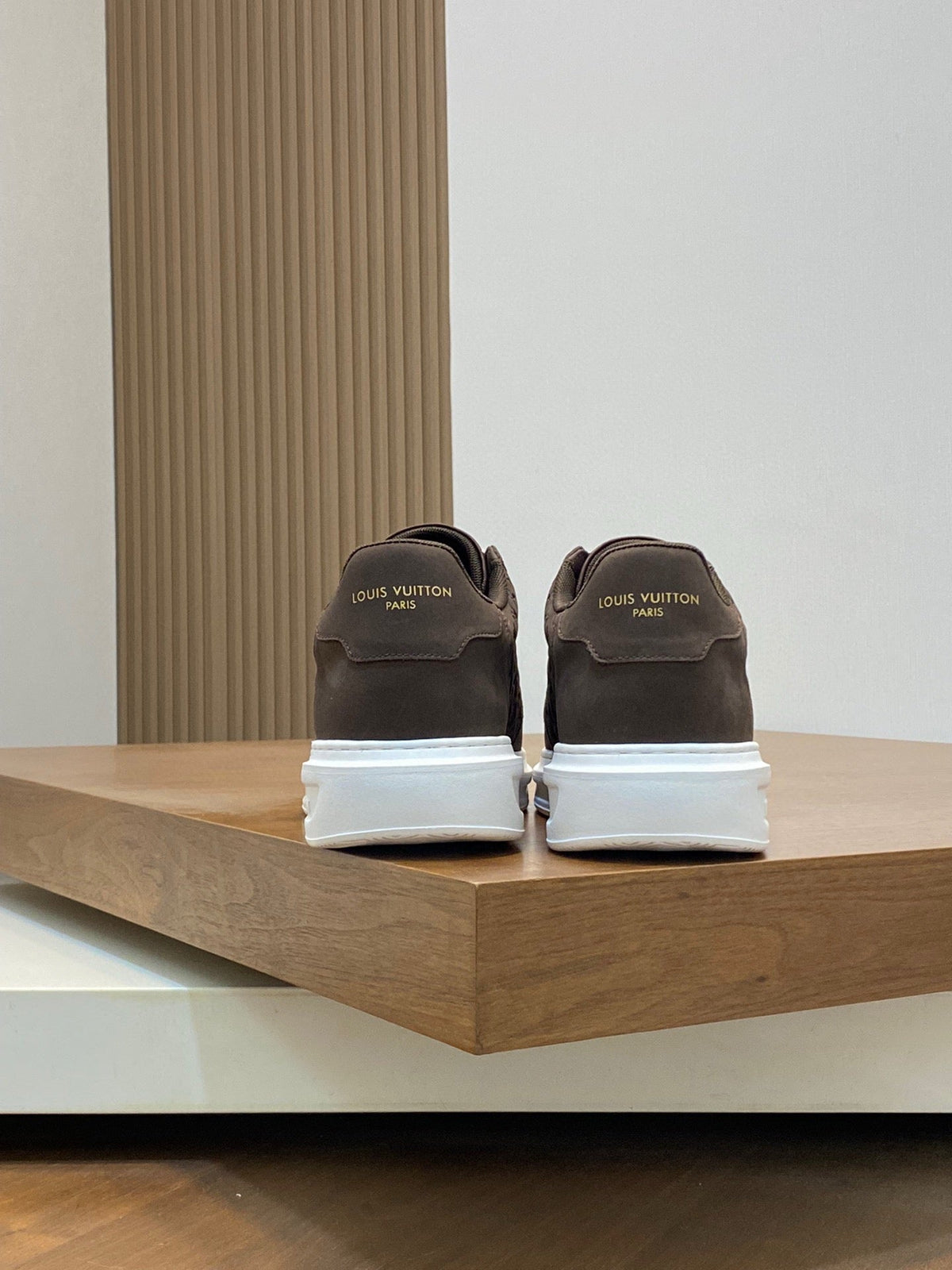Louis Vuitton Embossed Calfskin Sneakers
