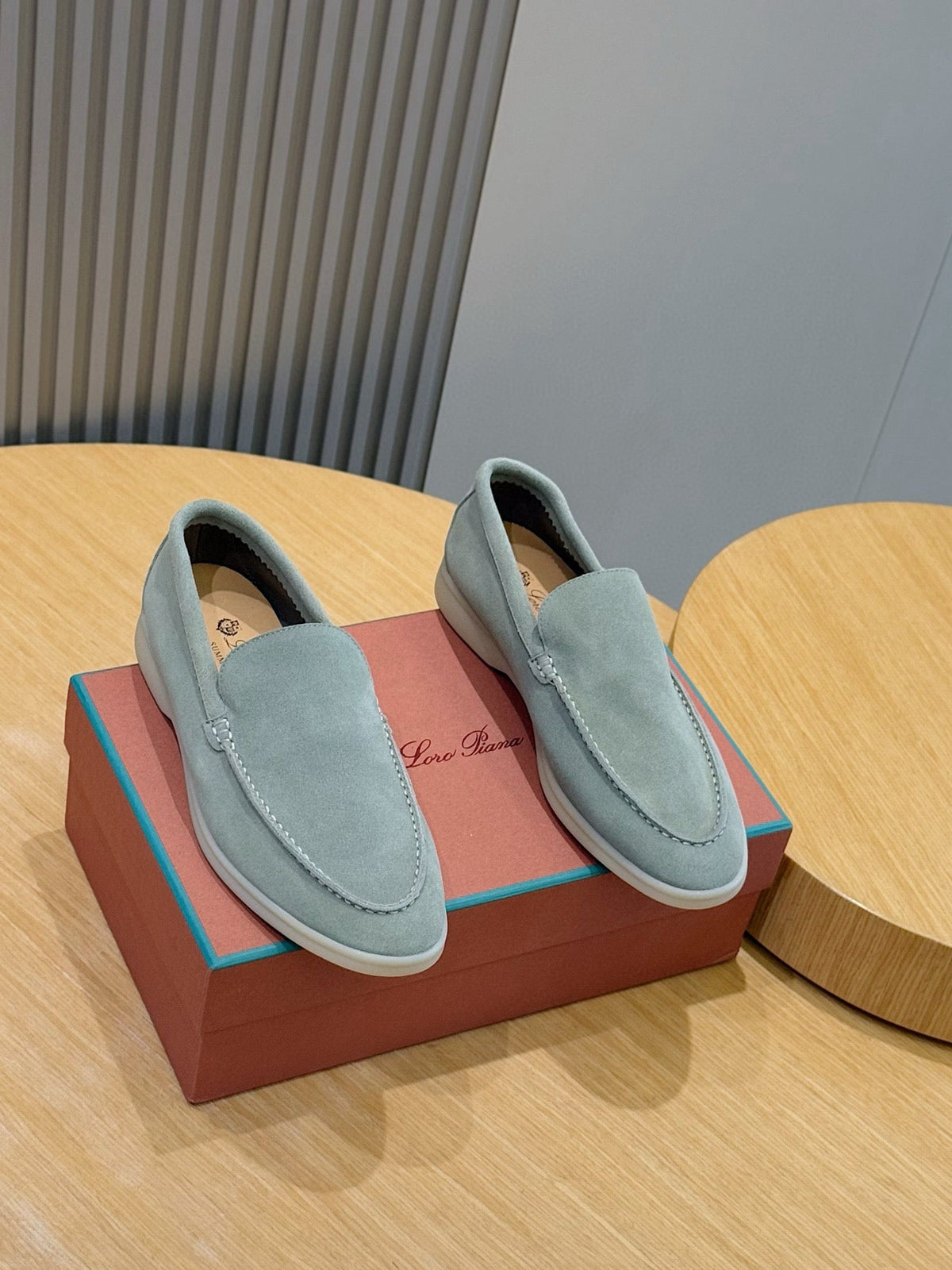 Loro Piana Italian Handmade Suede Driving Shoes