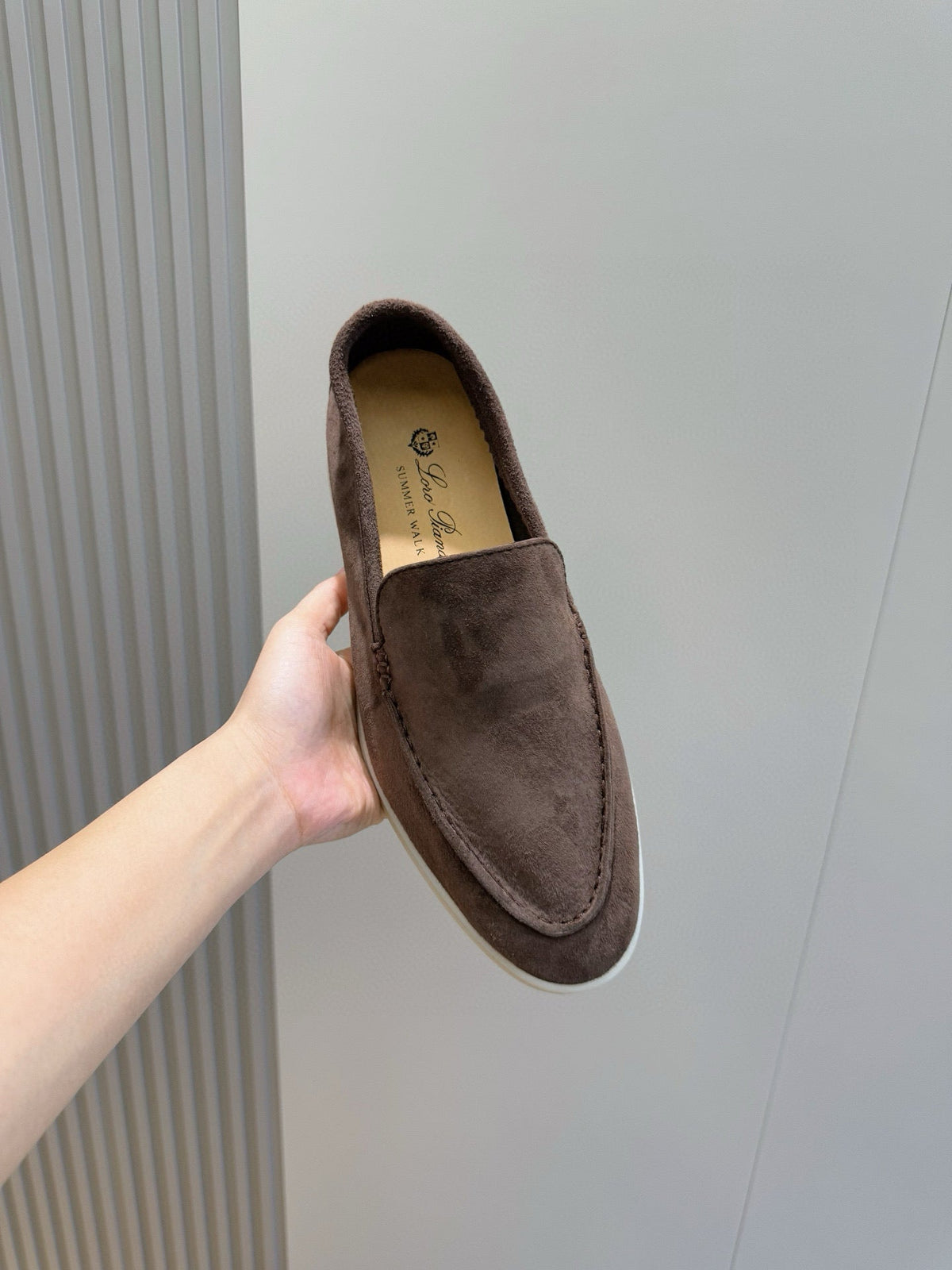 Loro Piana Italian Handmade Suede Driving Shoes