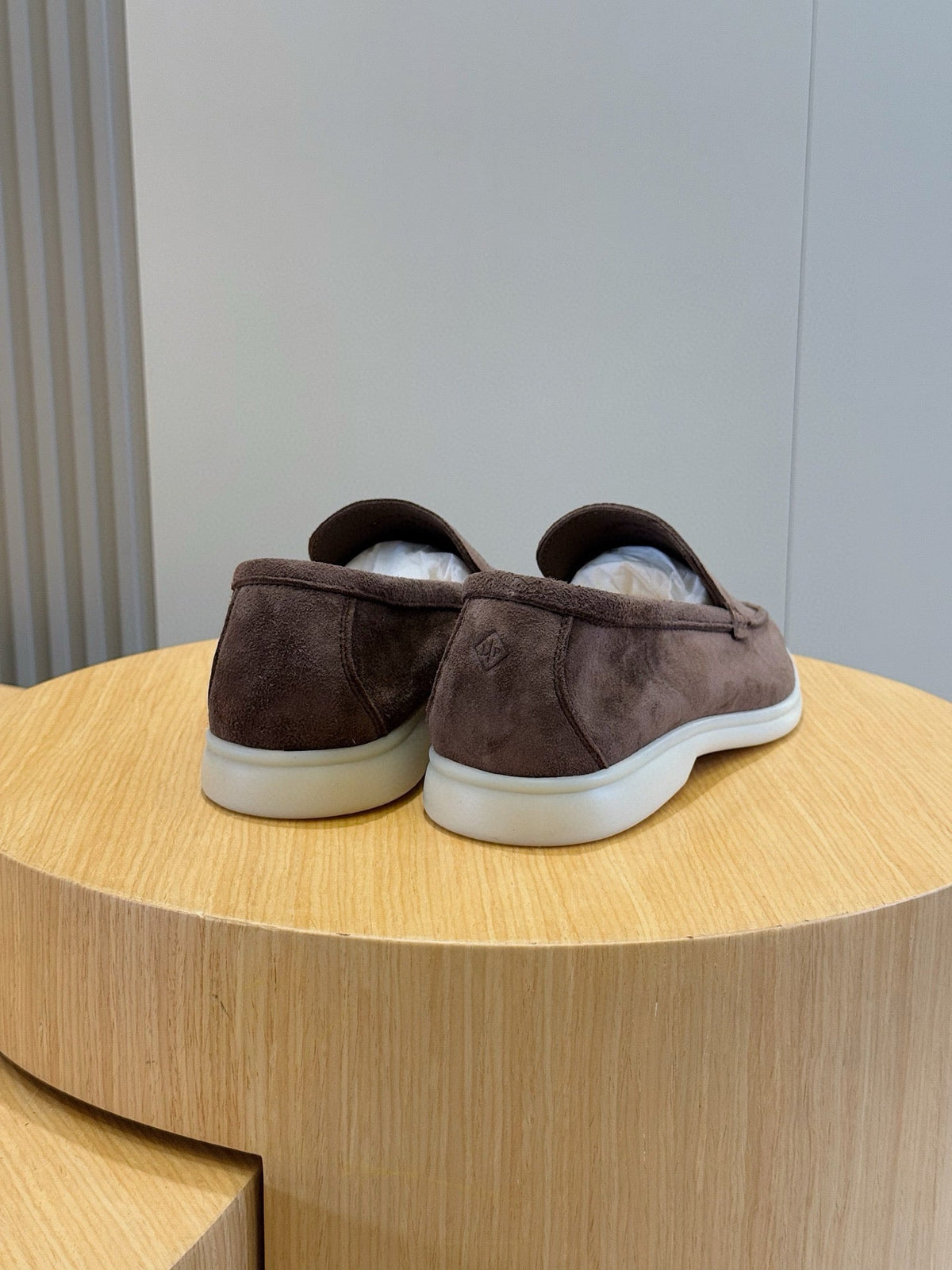 Loro Piana Italian Handmade Suede Loafers