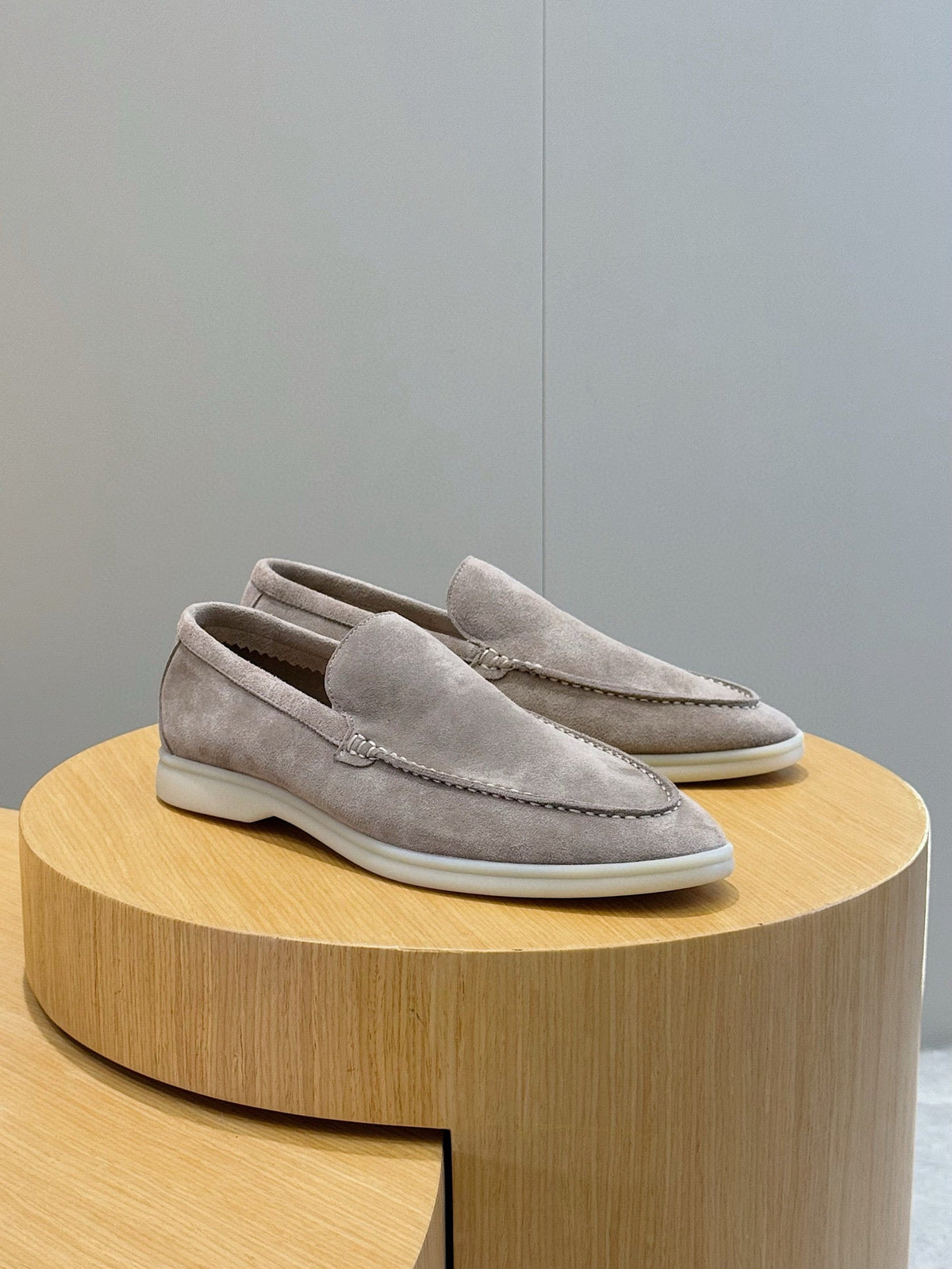 Loro Piana Italian Handmade Suede Driving Shoes