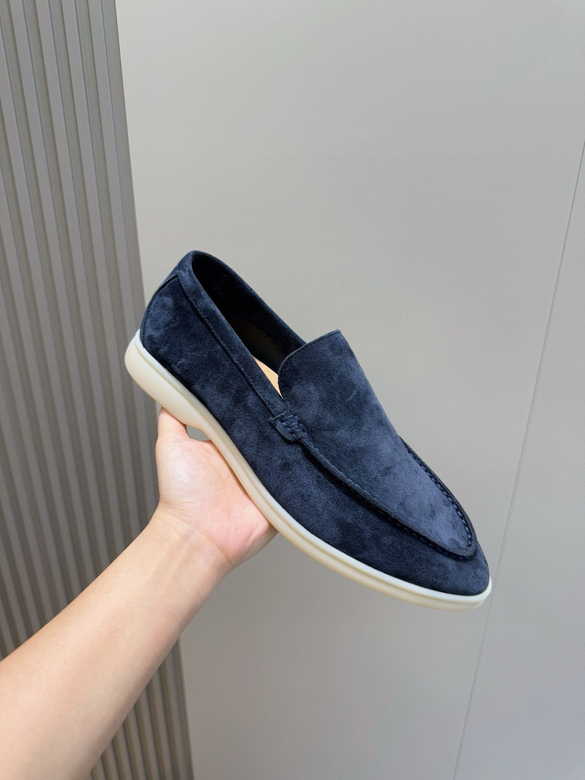 Loro Piana Italian Handmade Suede Driving Shoes