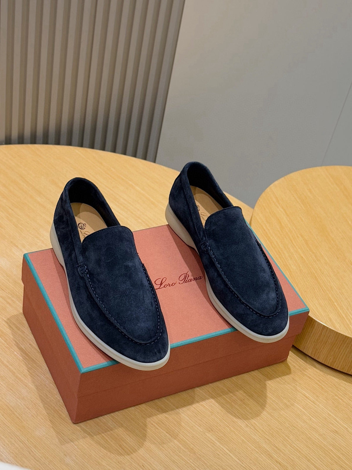 Loro Piana Italian Handmade Suede Driving Shoes