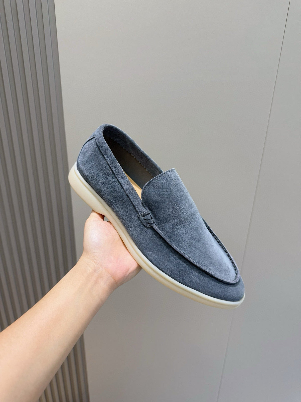 Loro Piana Italian Handmade Suede Driving Shoes