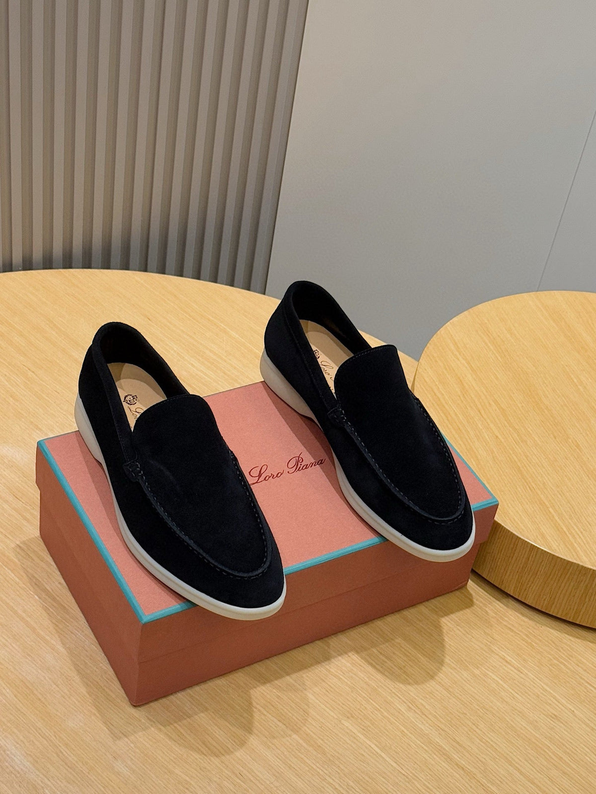 Loro Piana Italian Handmade Suede Driving Shoes
