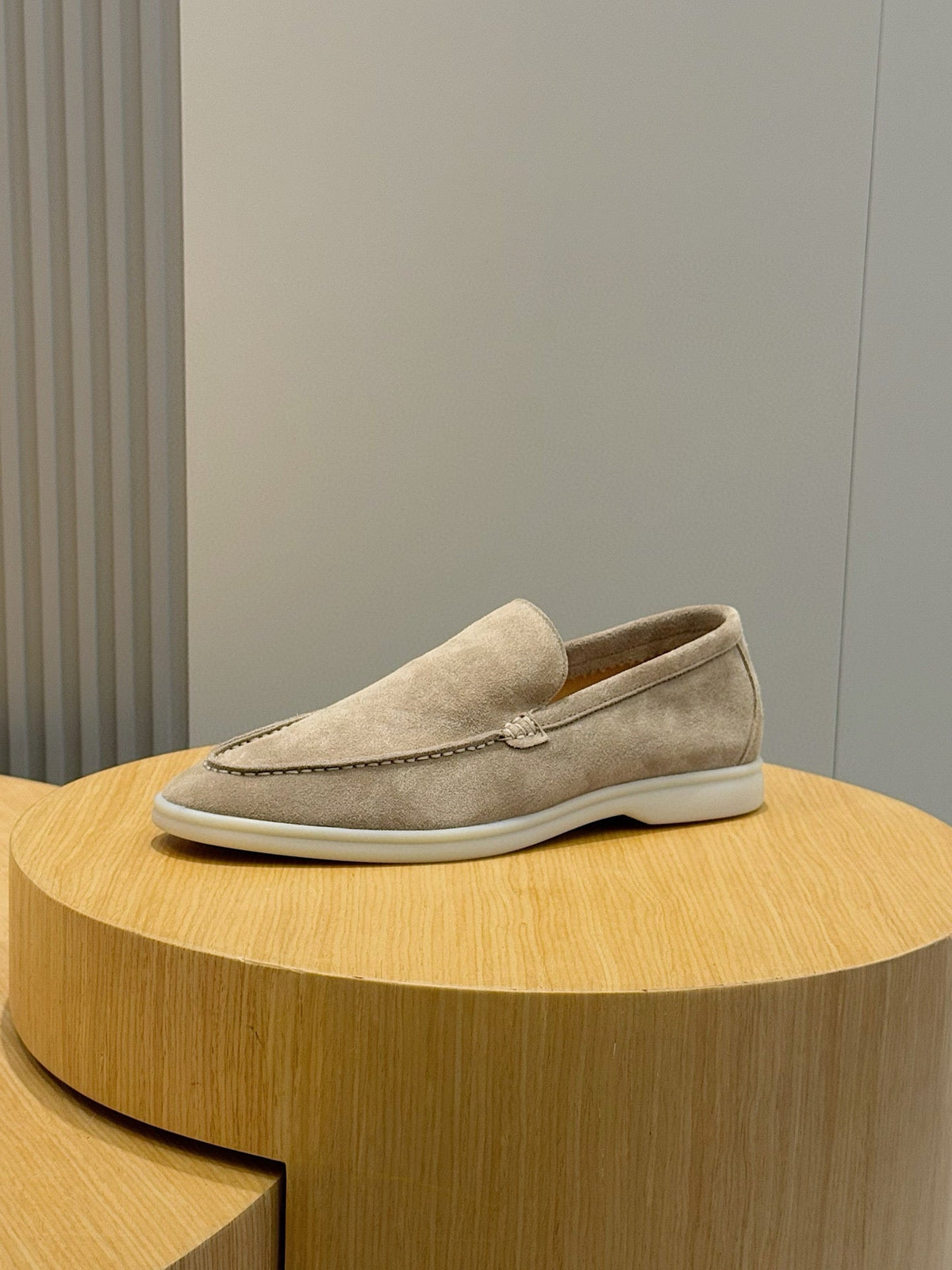Loro Piana Italian Handmade Suede Driving Shoes
