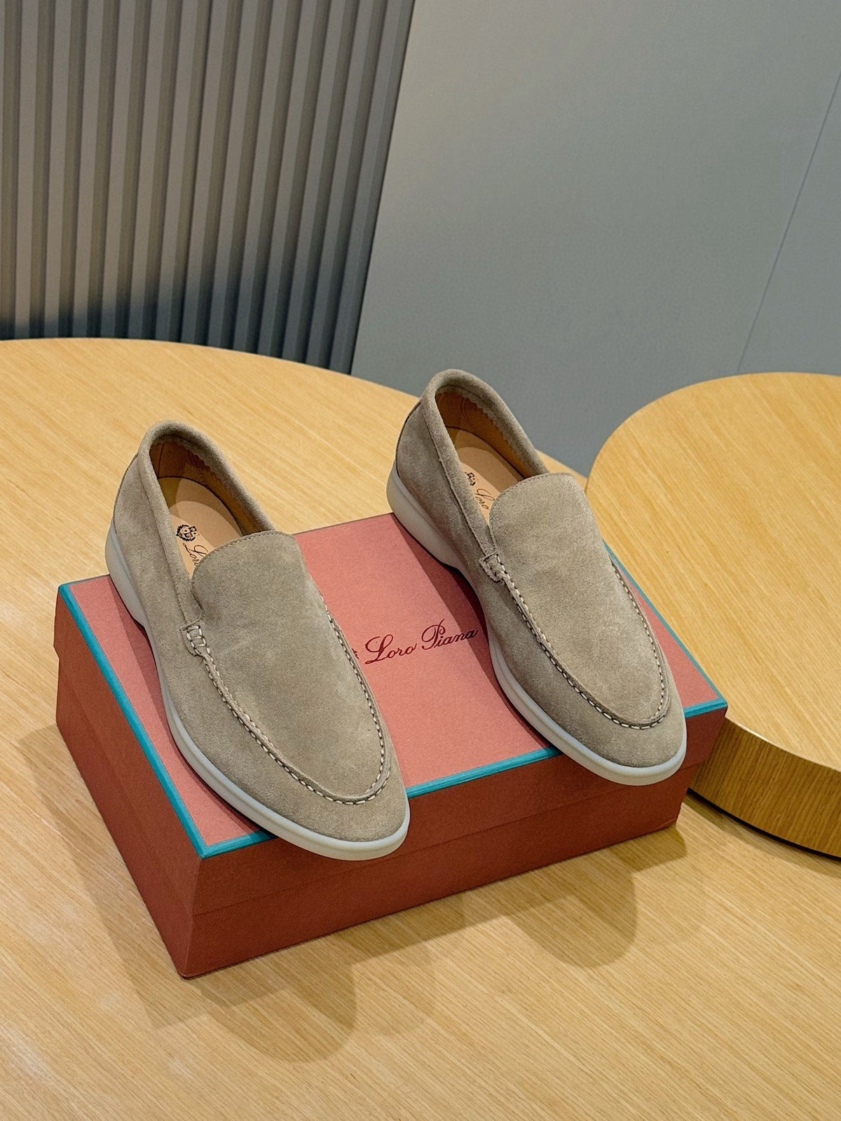Loro Piana Italian Handmade Suede Driving Shoes