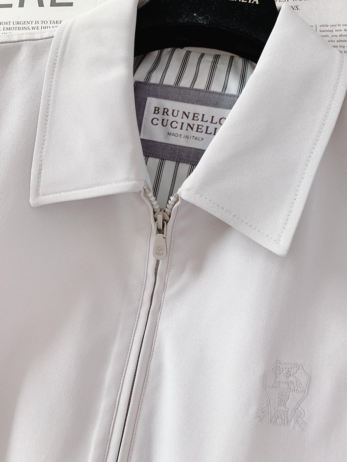 Brunello Cucinelli Minimalist Casual Lapel Jacket – 2025FW