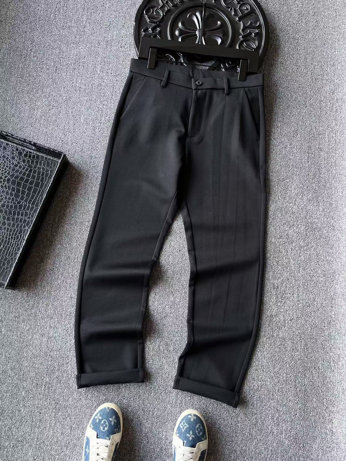 Moncler Double Logo Business Casual Pants