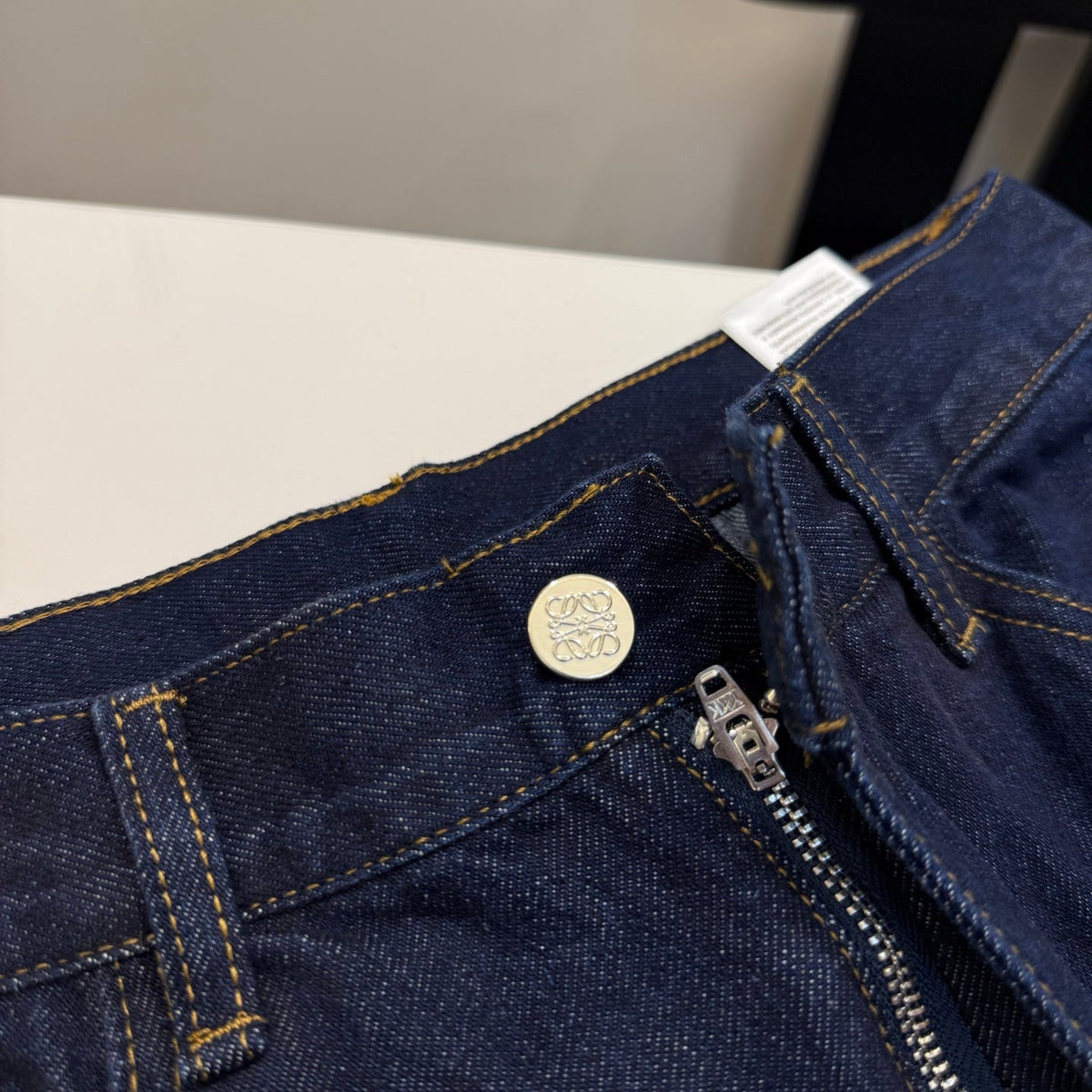 Loewe Embossed Logo Flare Jeans