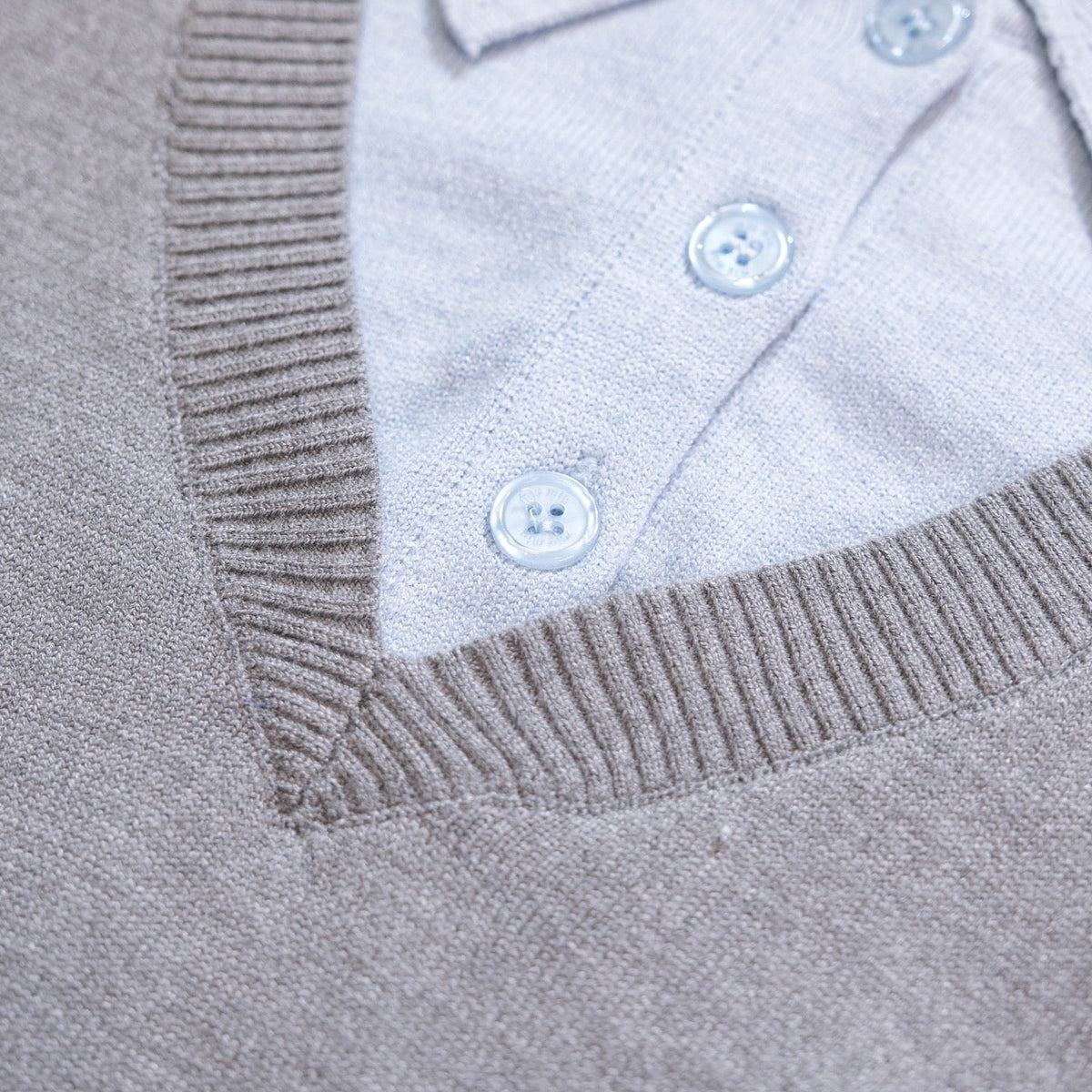 Miu Miu Wool Blend Faux Two-Piece Sweater – 25FW