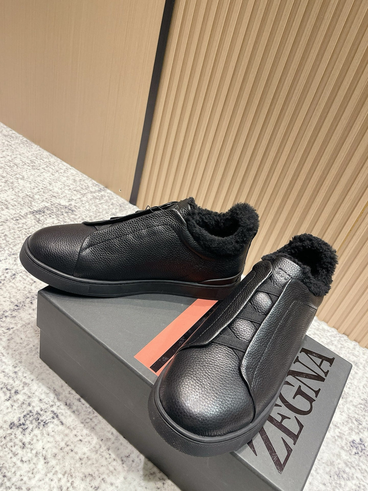 Zegna Triple Stitch Low-Top Casual Shoes – 2025SS