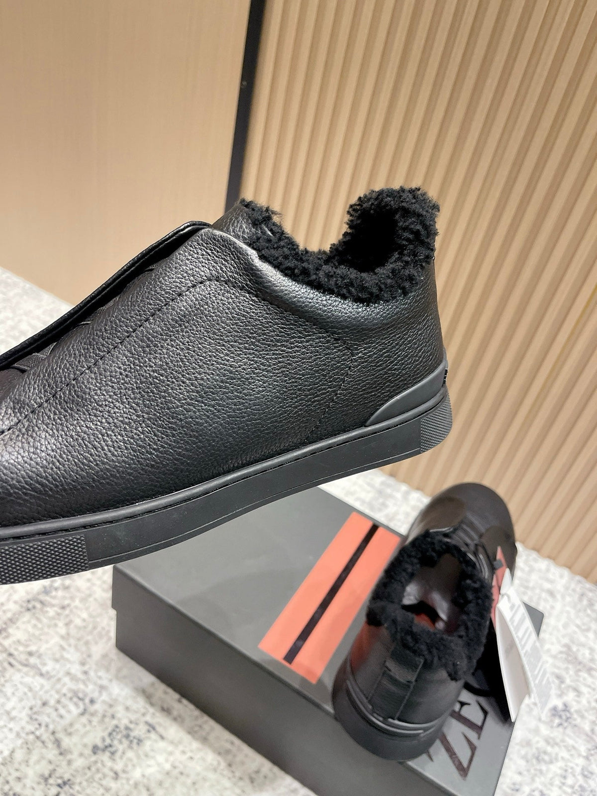 Zegna Triple Stitch Low-Top Casual Shoes – 2025SS