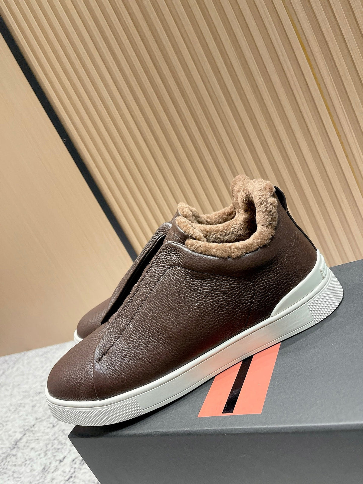 Zegna Triple Stitch Low-Top Casual Shoes – 2025SS