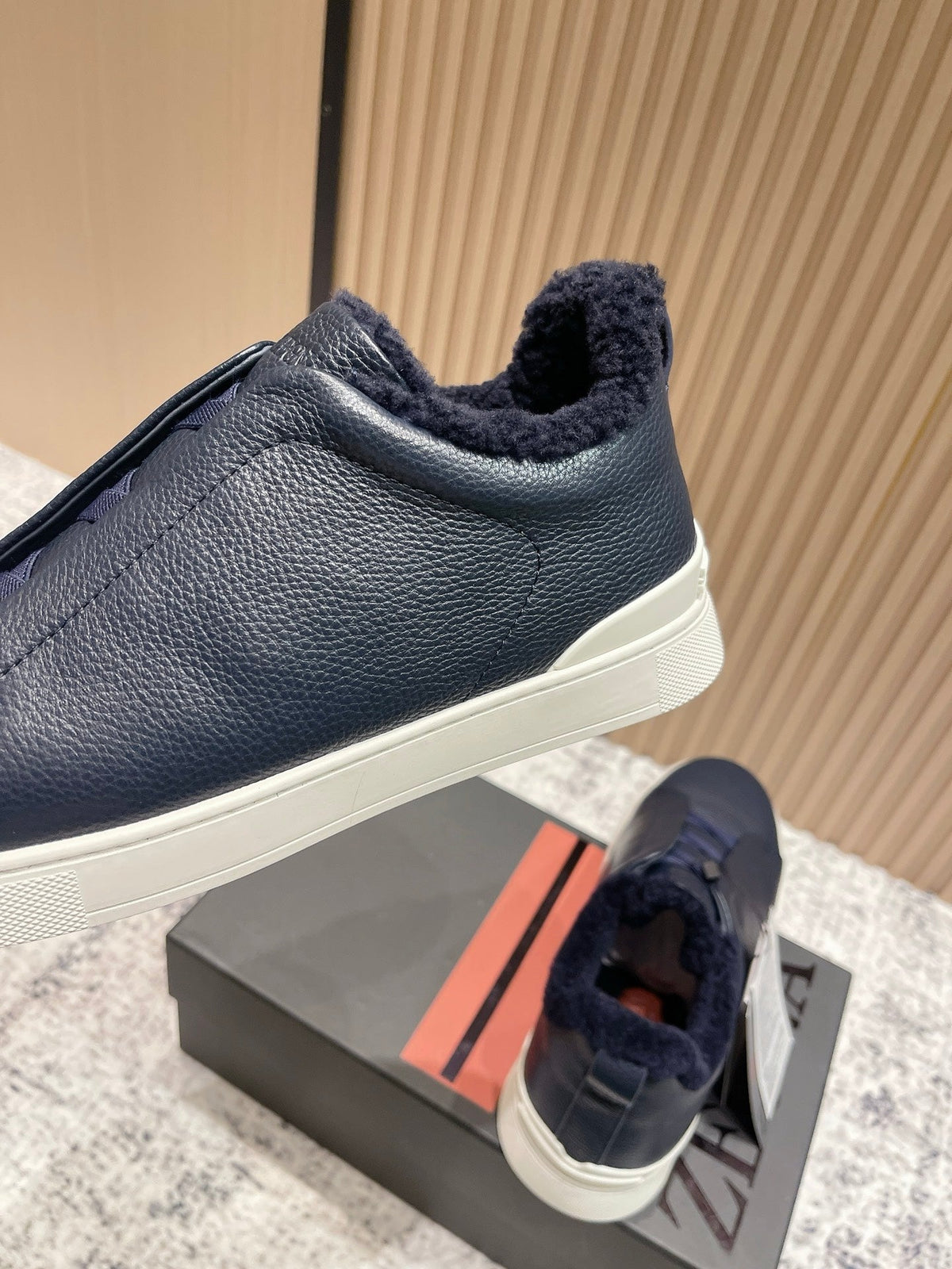 Zegna Triple Stitch Low-Top Casual Shoes – 2025SS