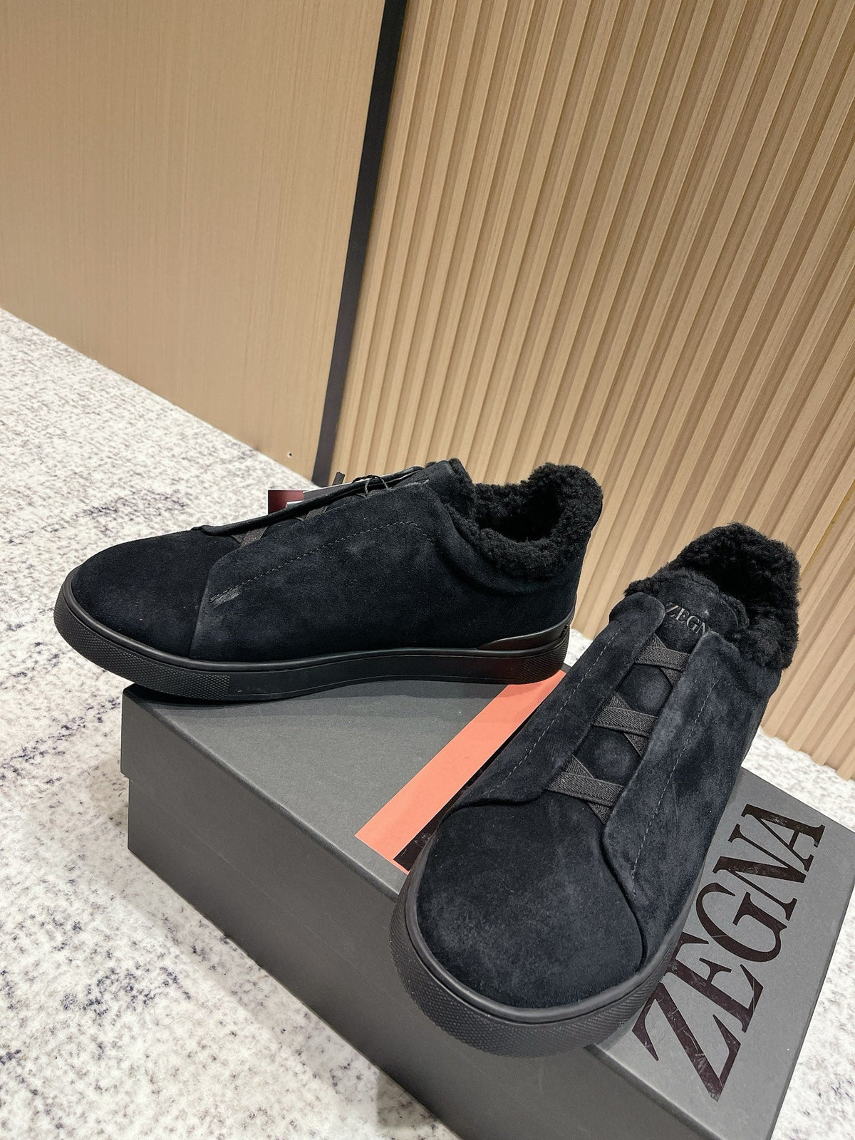 Zegna Triple Stitch Low-Top Casual Shoes – 2025SS