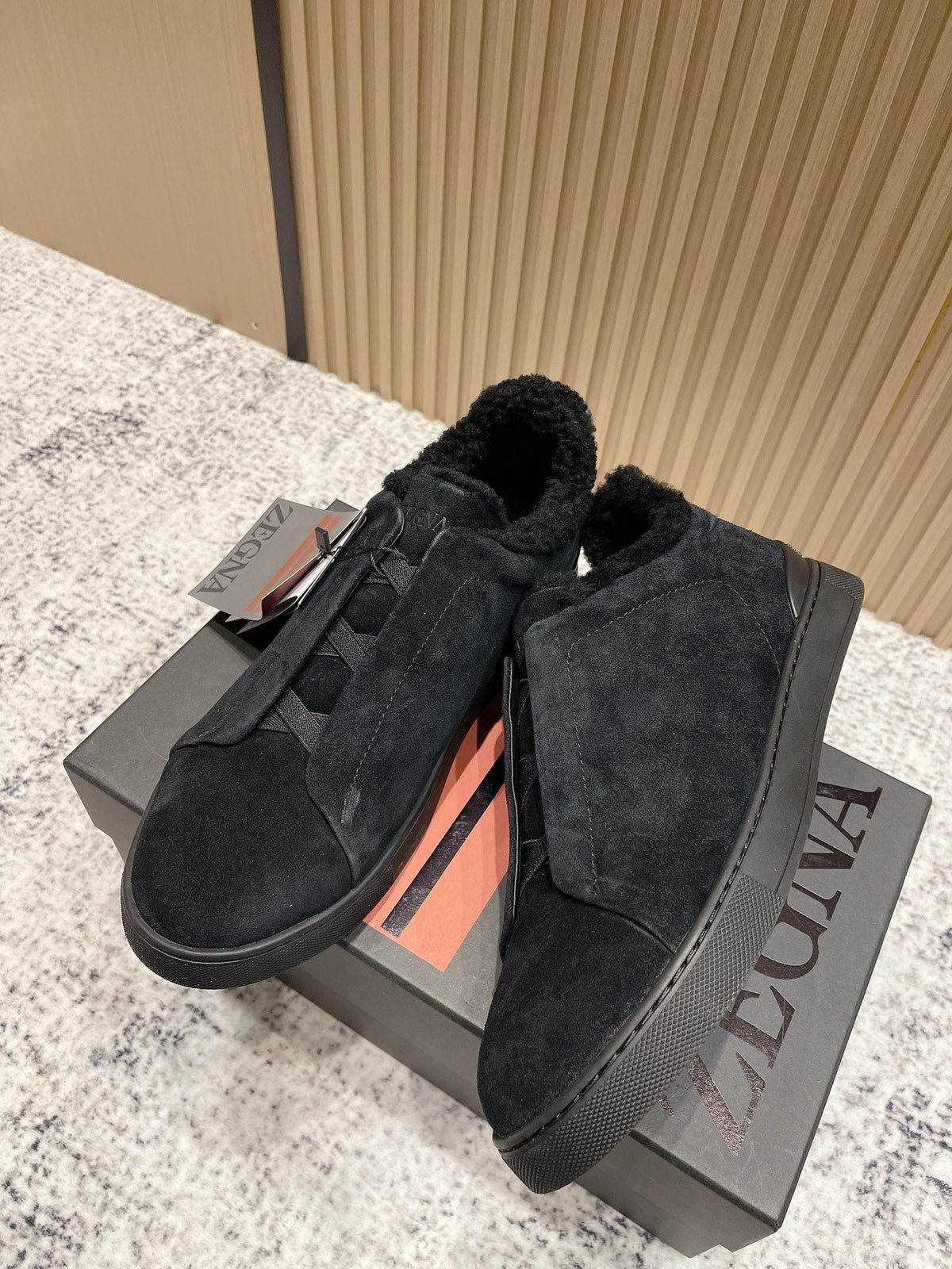 Zegna Triple Stitch Low-Top Casual Shoes – 2025SS