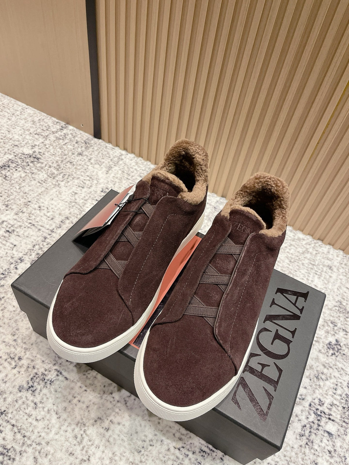 Zegna Triple Stitch Low-Top Casual Shoes – 2025SS