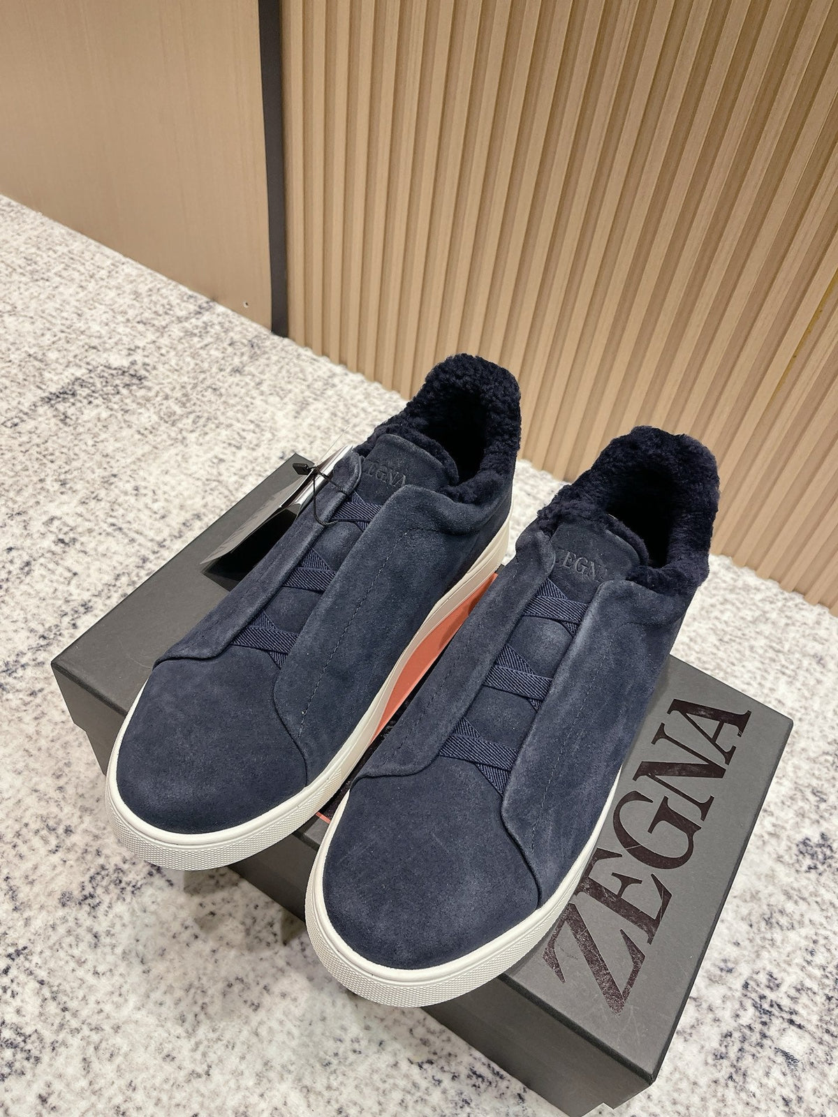 Zegna Triple Stitch Low-Top Casual Shoes – 2025SS