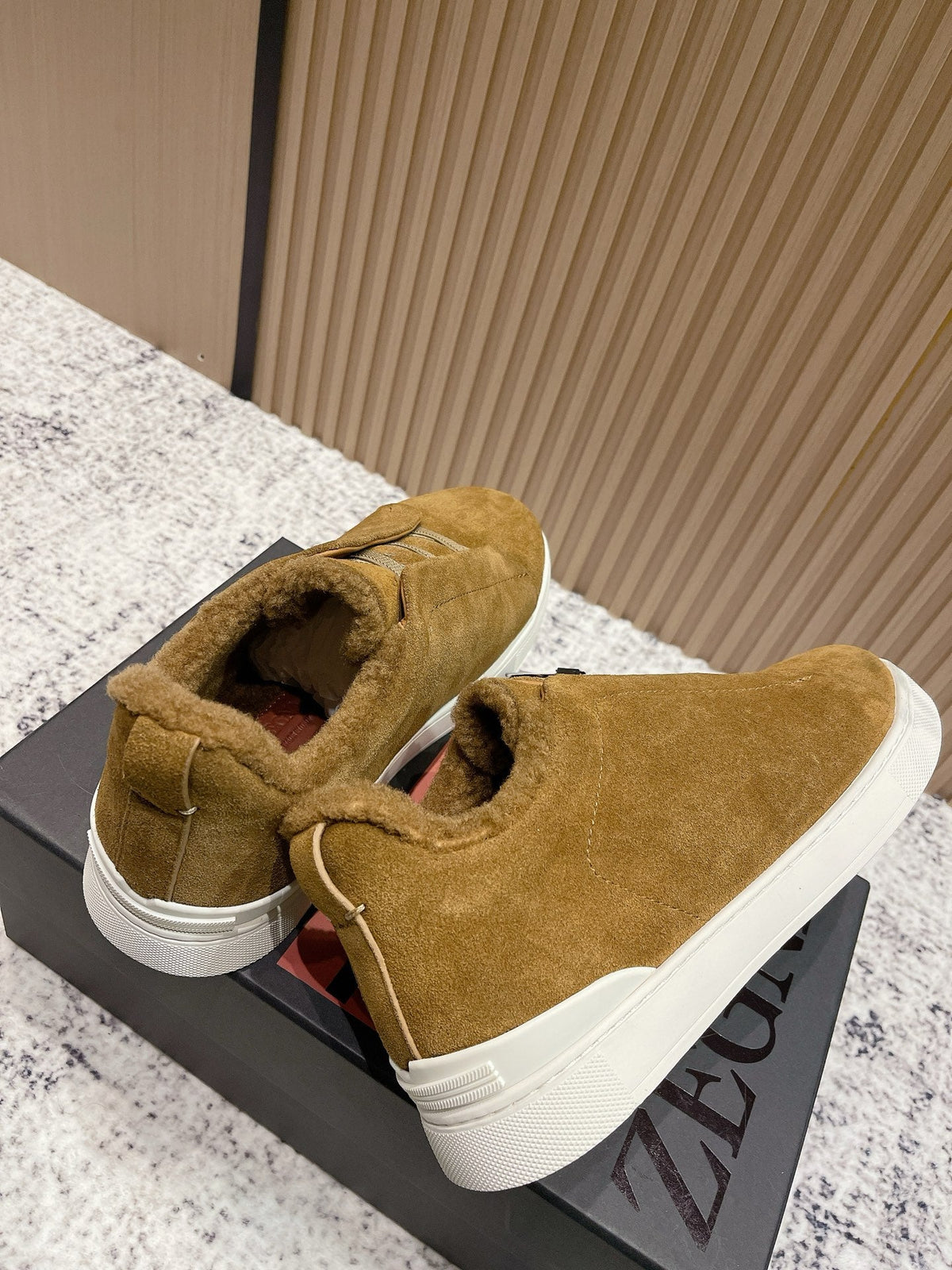 Zegna Triple Stitch Low-Top Casual Shoes – 2025SS