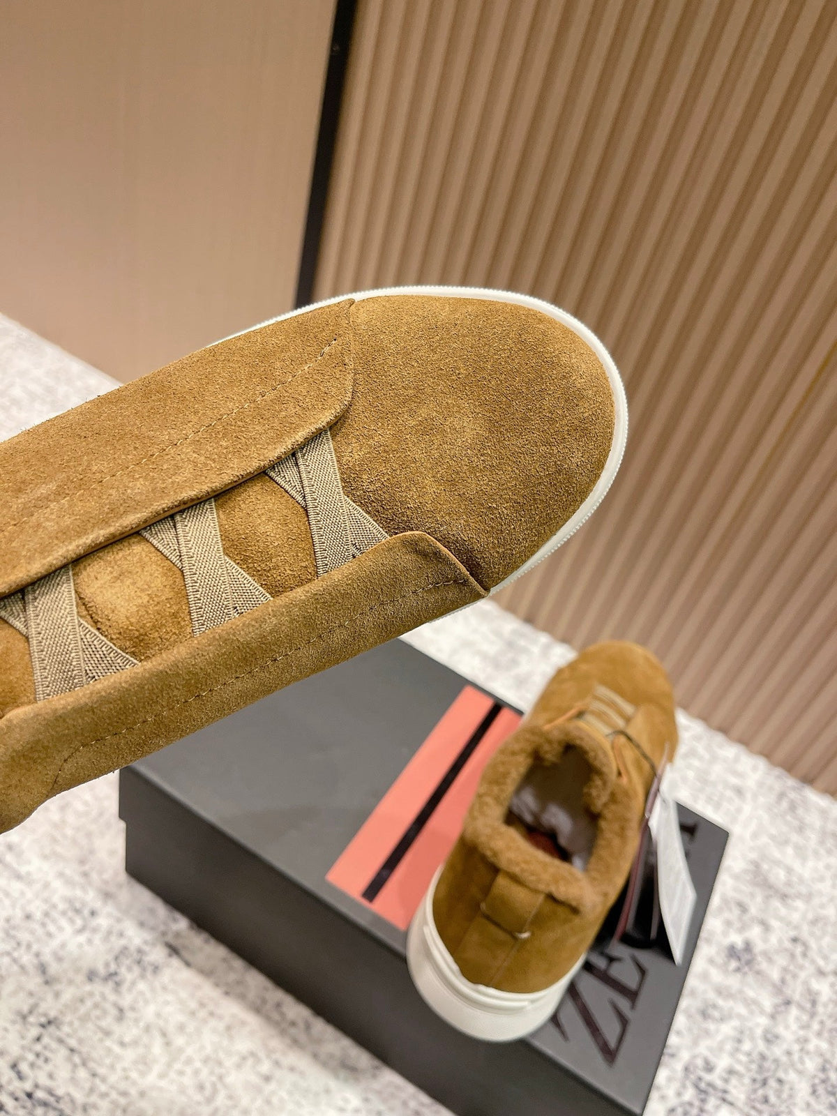 Zegna Triple Stitch Low-Top Casual Shoes – 2025SS