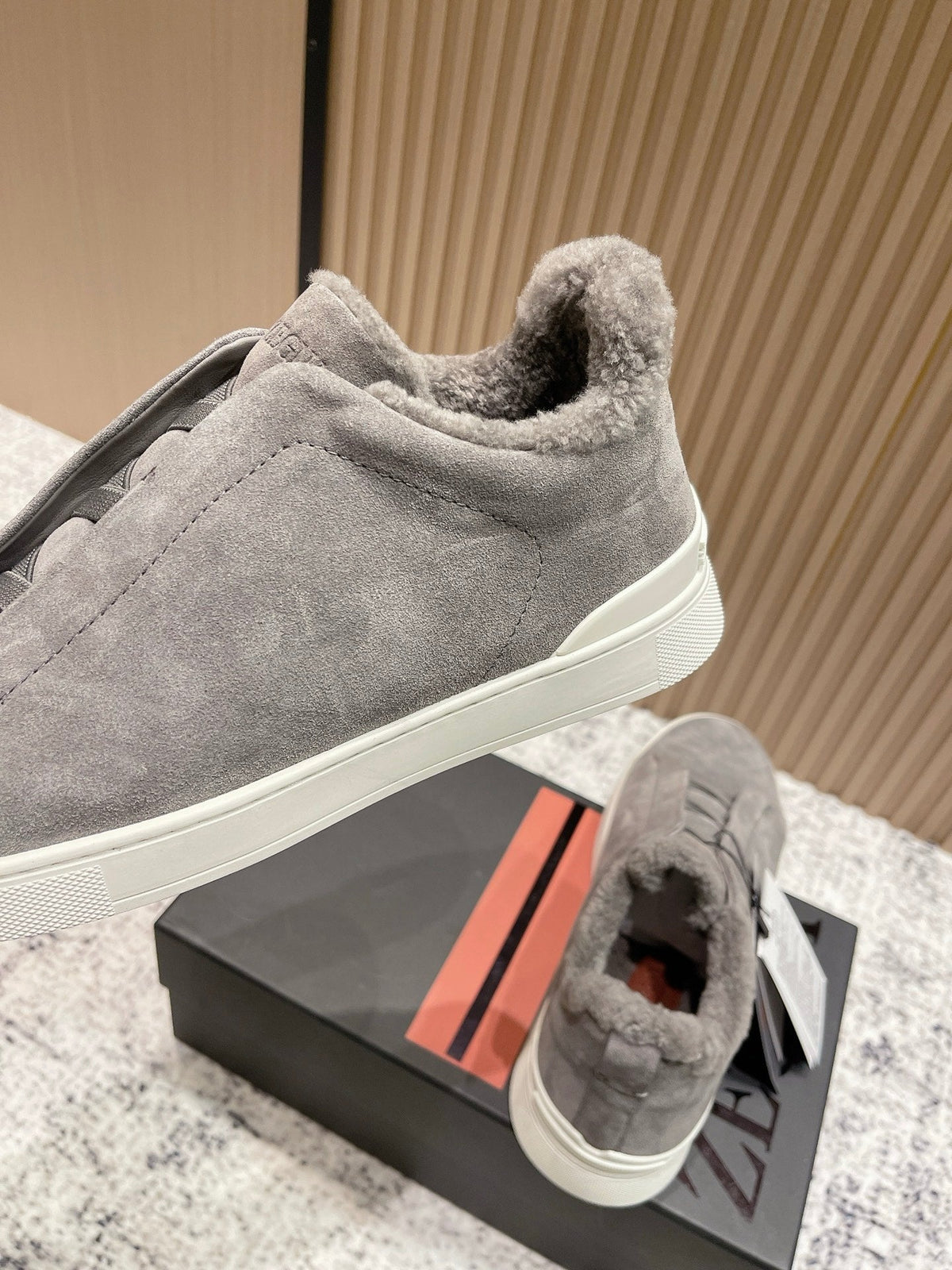 Zegna Triple Stitch Low-Top Casual Shoes – 2025SS