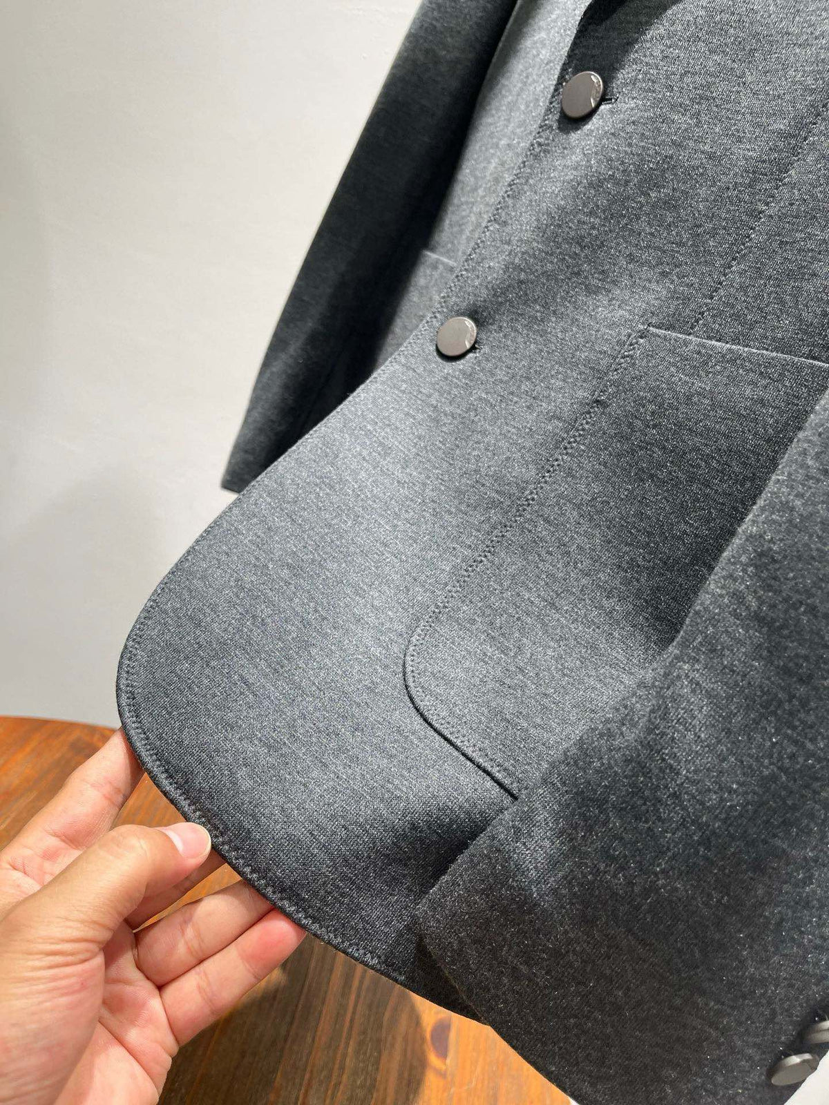 Zegna Men's Wool Houndstooth Blazer – 2025FW