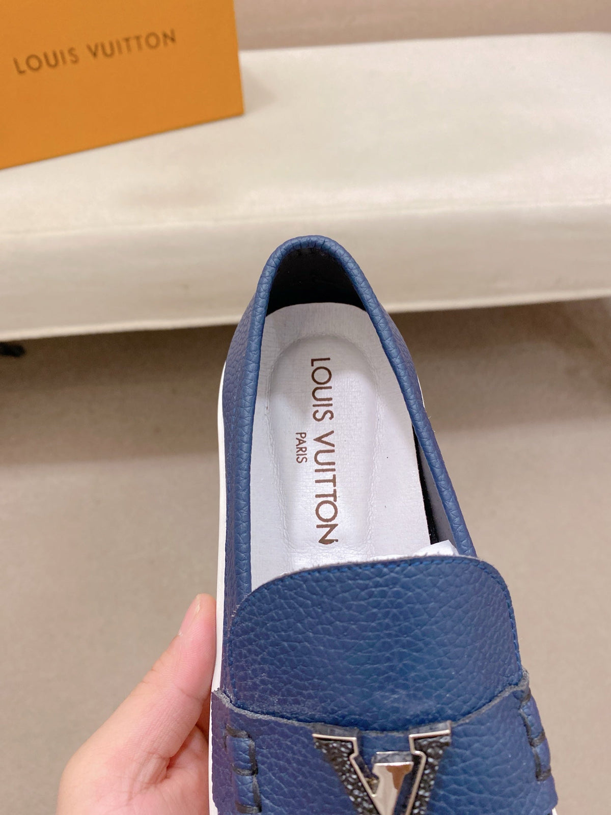 Louis Vuitton New Release Luxury Leather Loafers