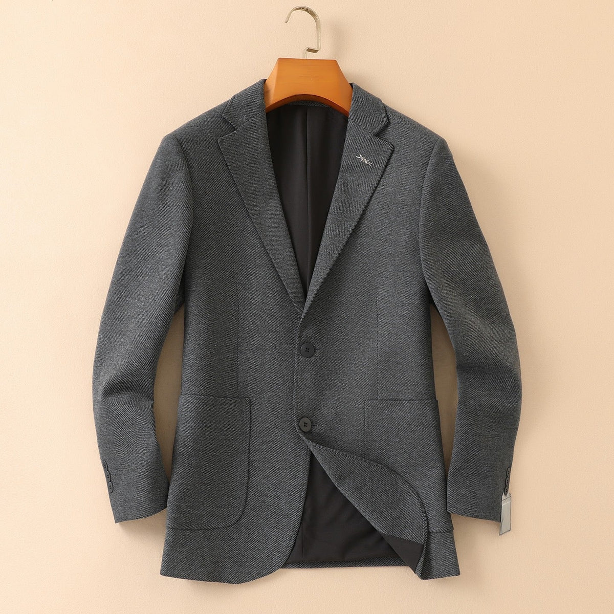 Zegna Men's Wool Houndstooth Blazer – 2025FW