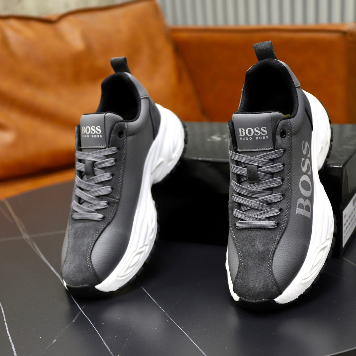 Boss Men's Luxury Running Sneakers
