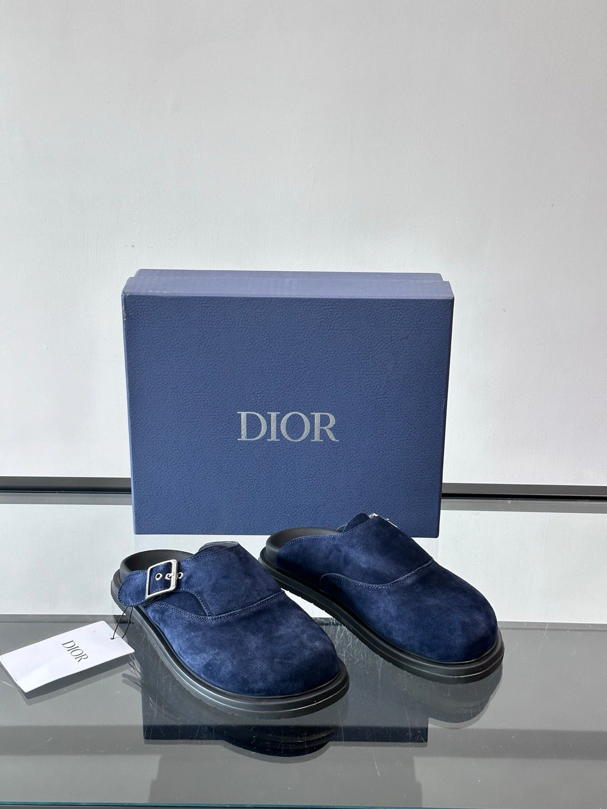 Dior Oblique Closed-Toe Mules