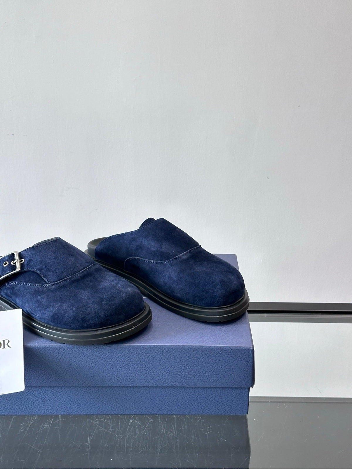 Dior Oblique Closed-Toe Mules