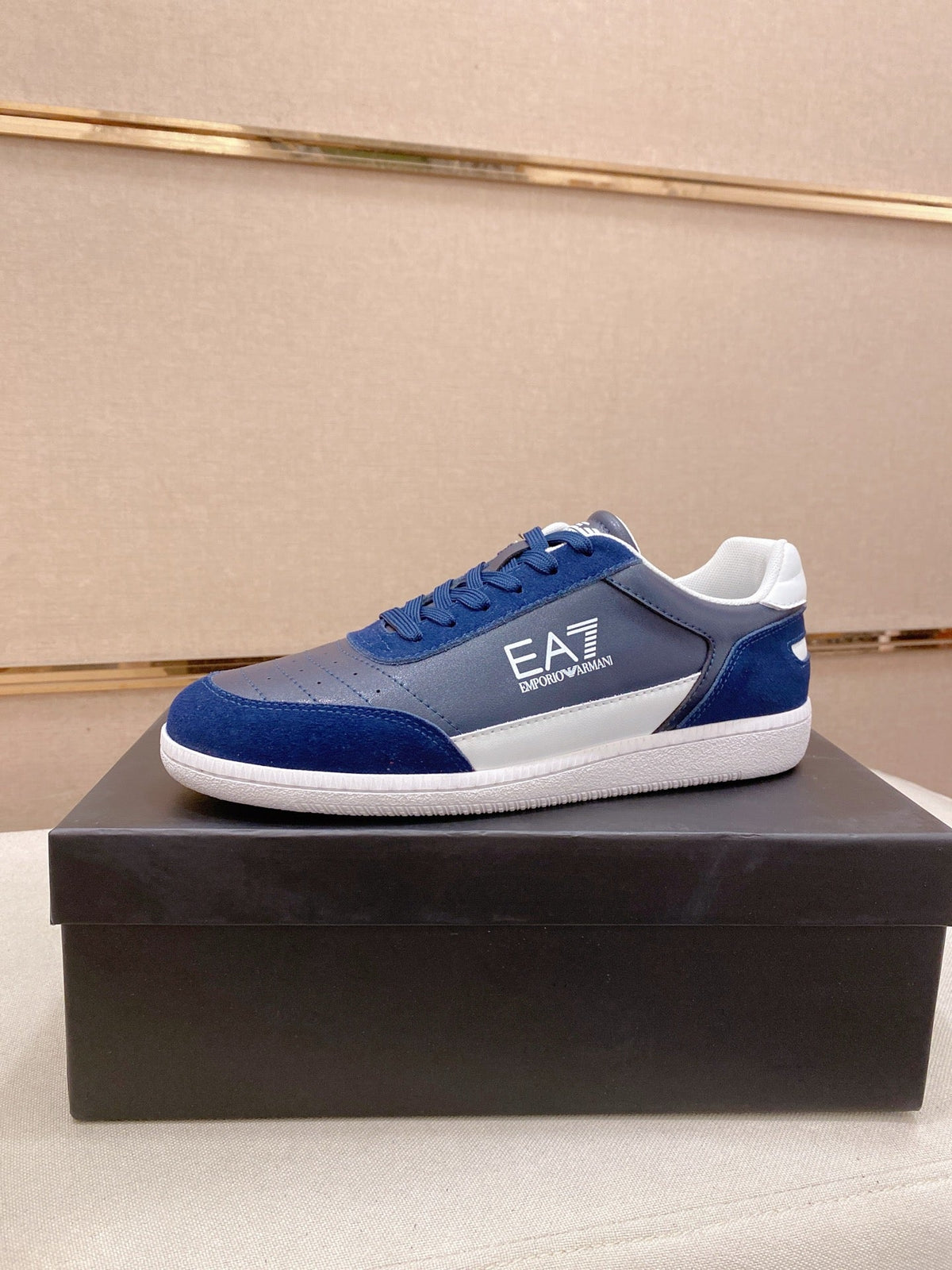 Armani Italian Leather Luxury Sneakers – New Collection