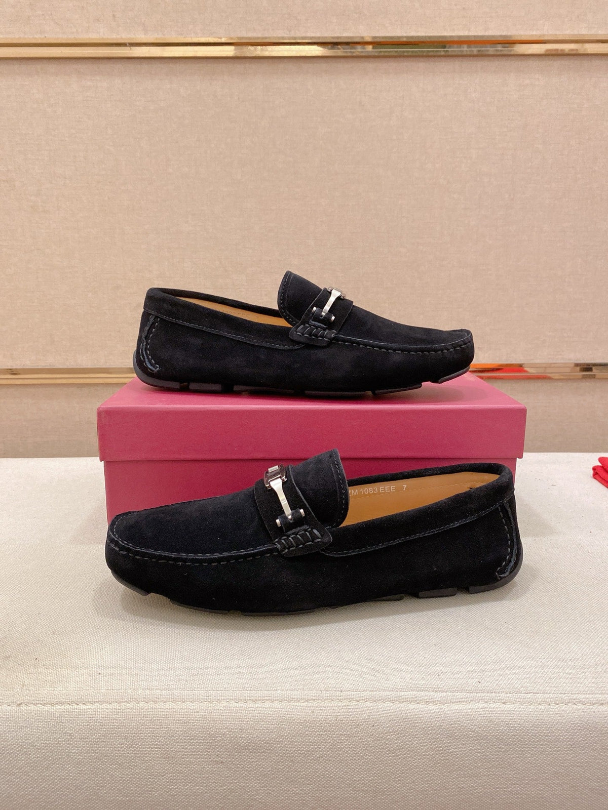 Ferragamo Men's Suede Driving Shoes