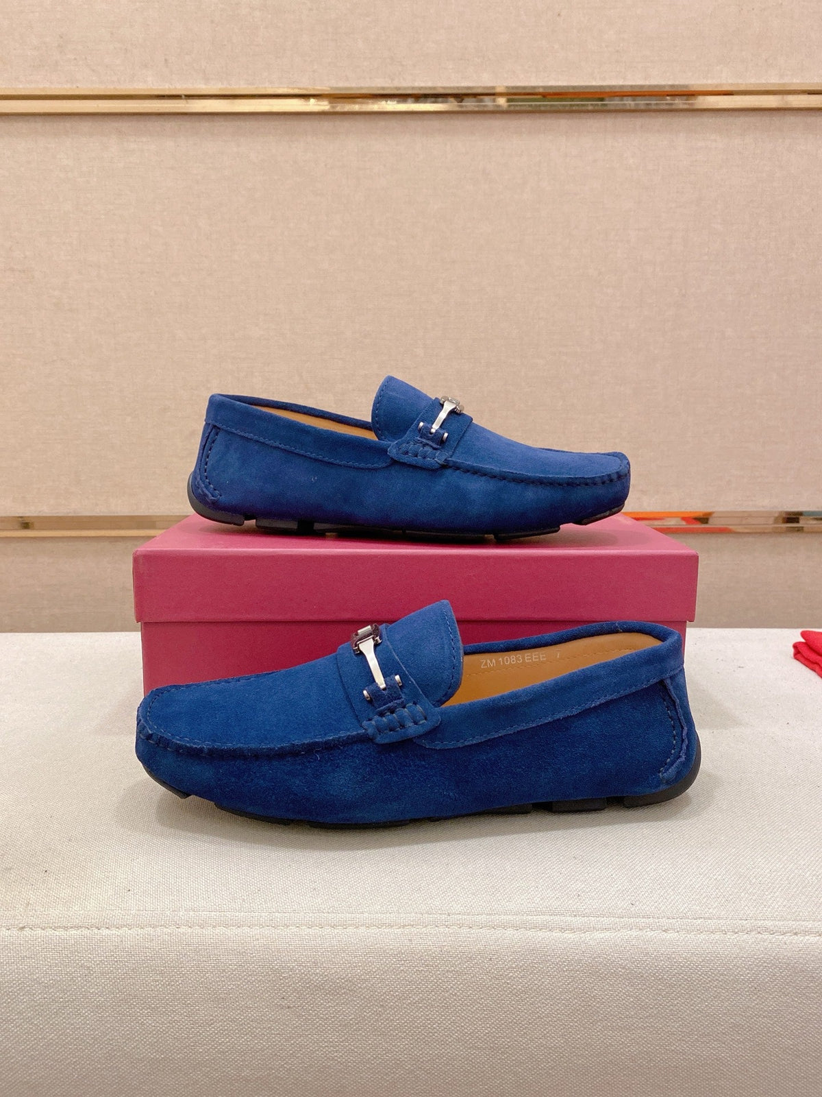 Ferragamo Men's Suede Driving Shoes