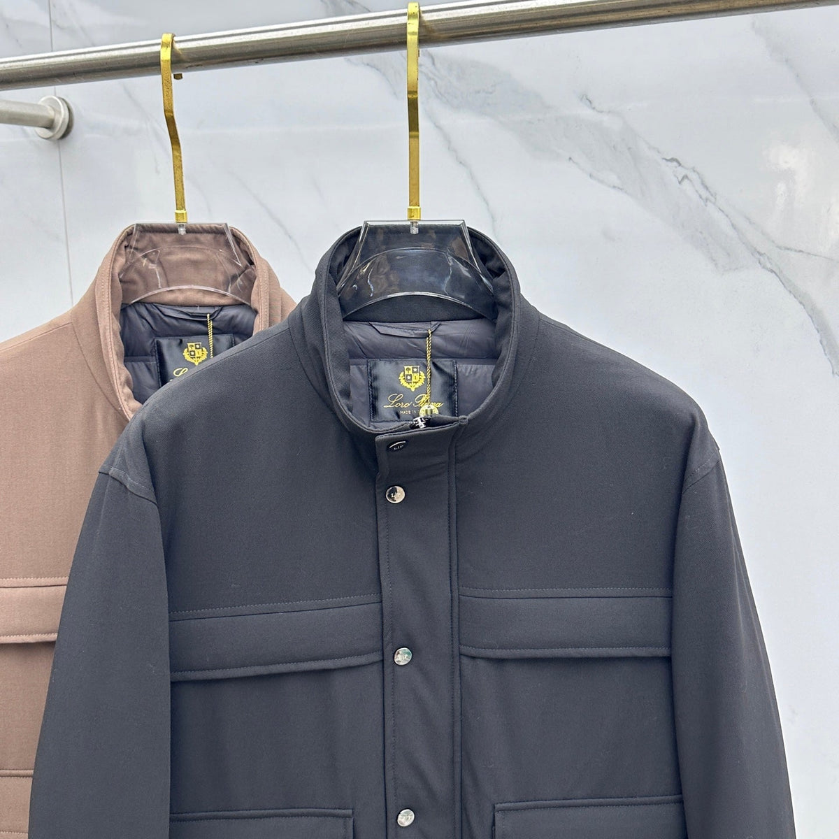 Loro Piana Stand Collar Down Jacket – 2025 Collection