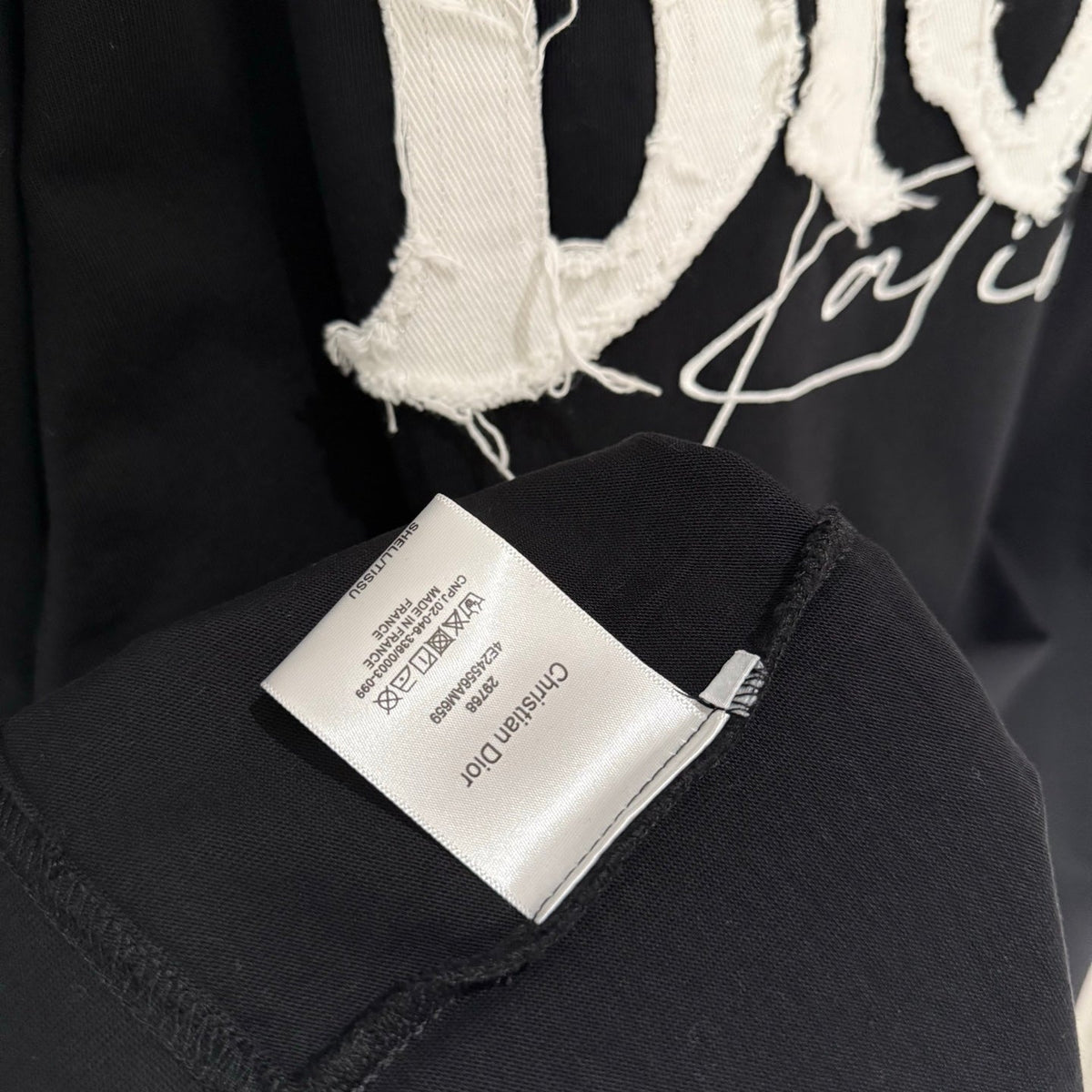 Dior Patchwork Embroidered Short-Sleeve T-Shirt
