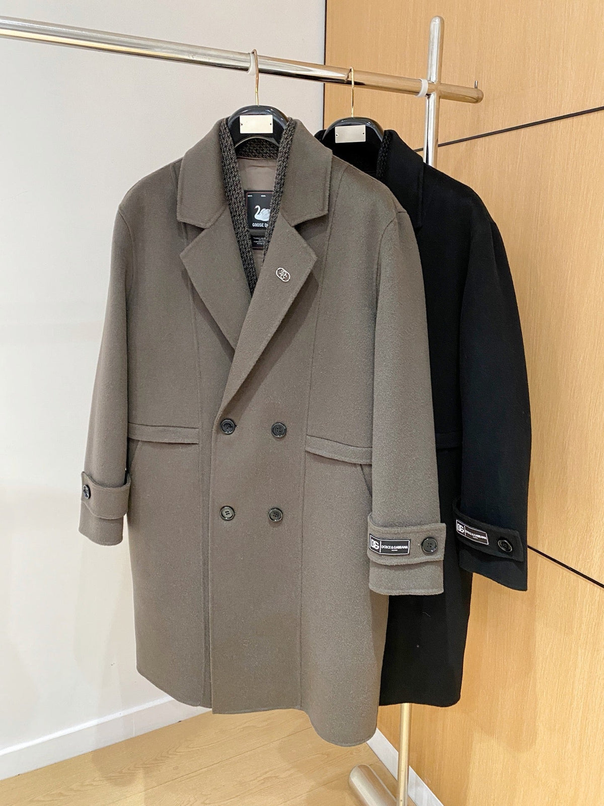 Dolce & Gabbana Men's Wool Kensington Coat – 2025FW