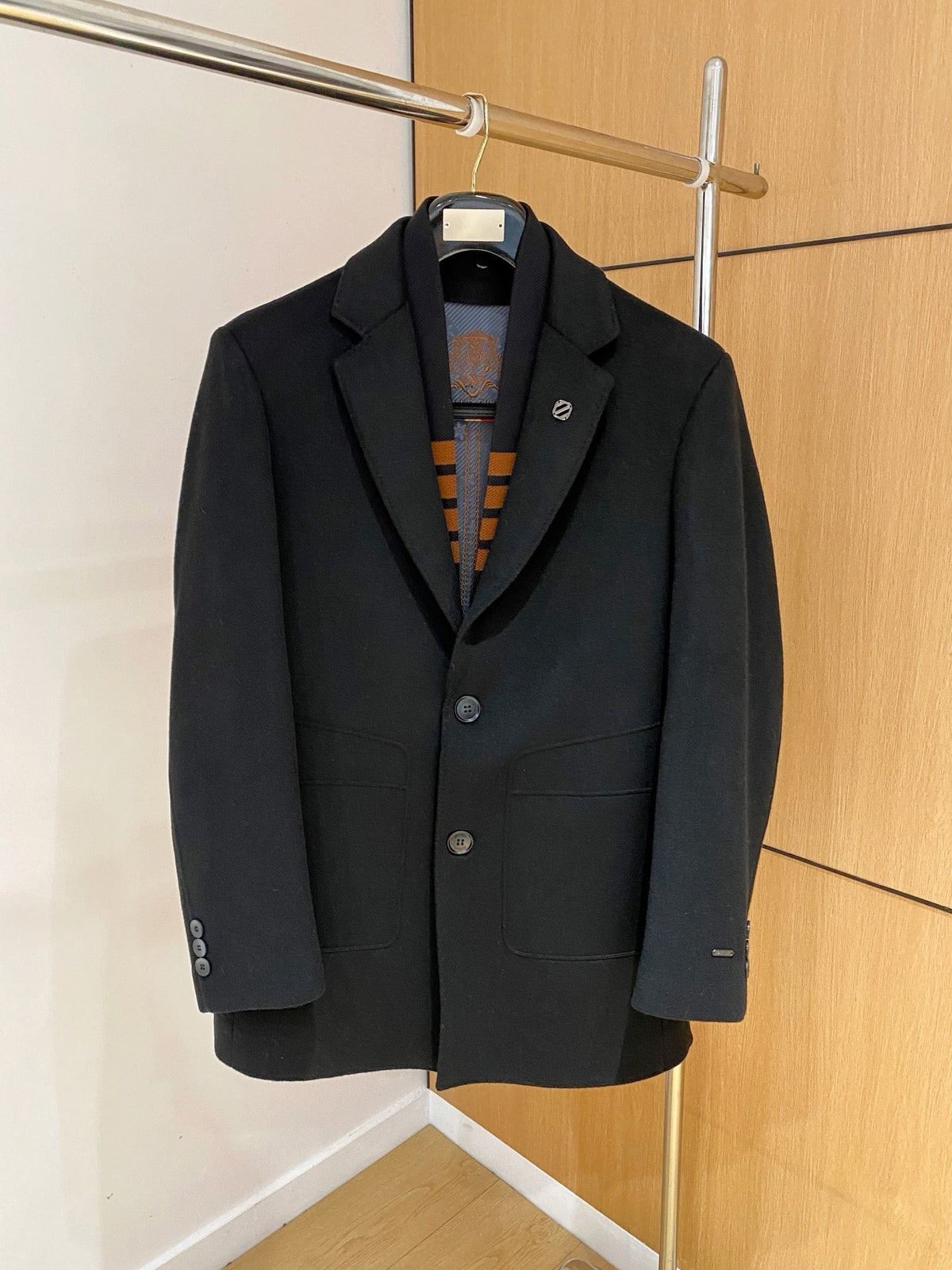 Zegna Men's Wool Kensington Coat – 2025FW