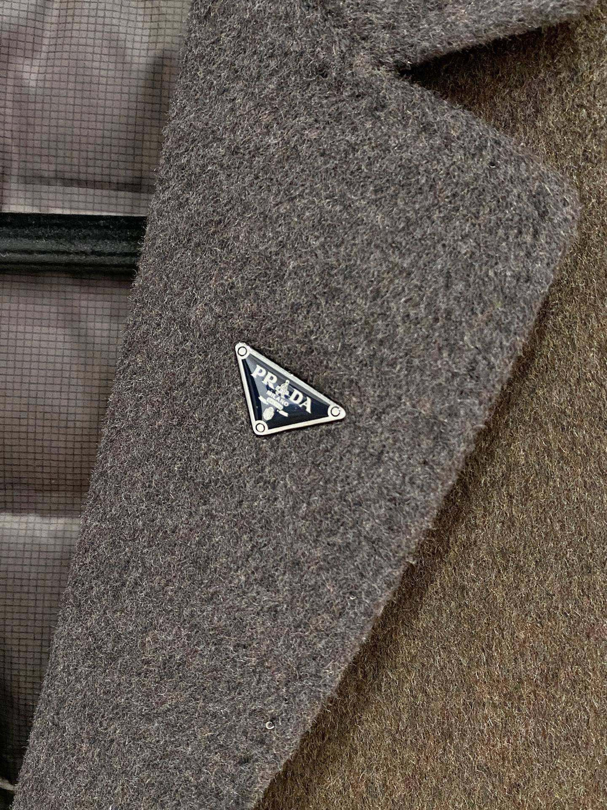 Prada Men's Wool Kensington Coat – 2025FW